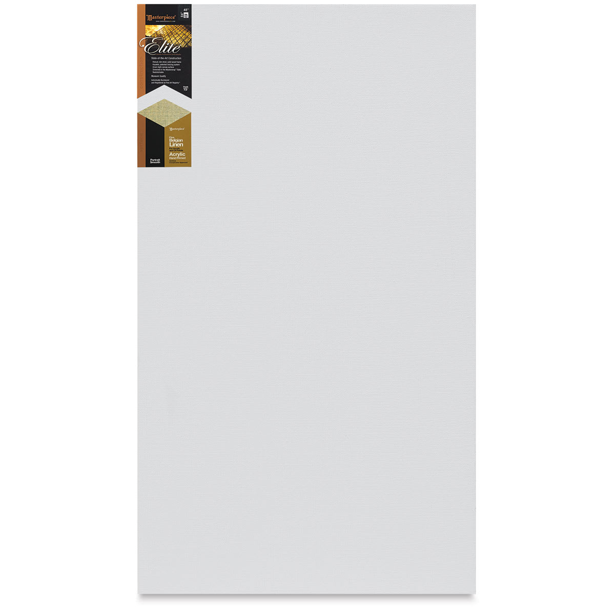 Masterpiece Elite Portrait Smooth Canvas - 48" x 84", Acrylic Primed