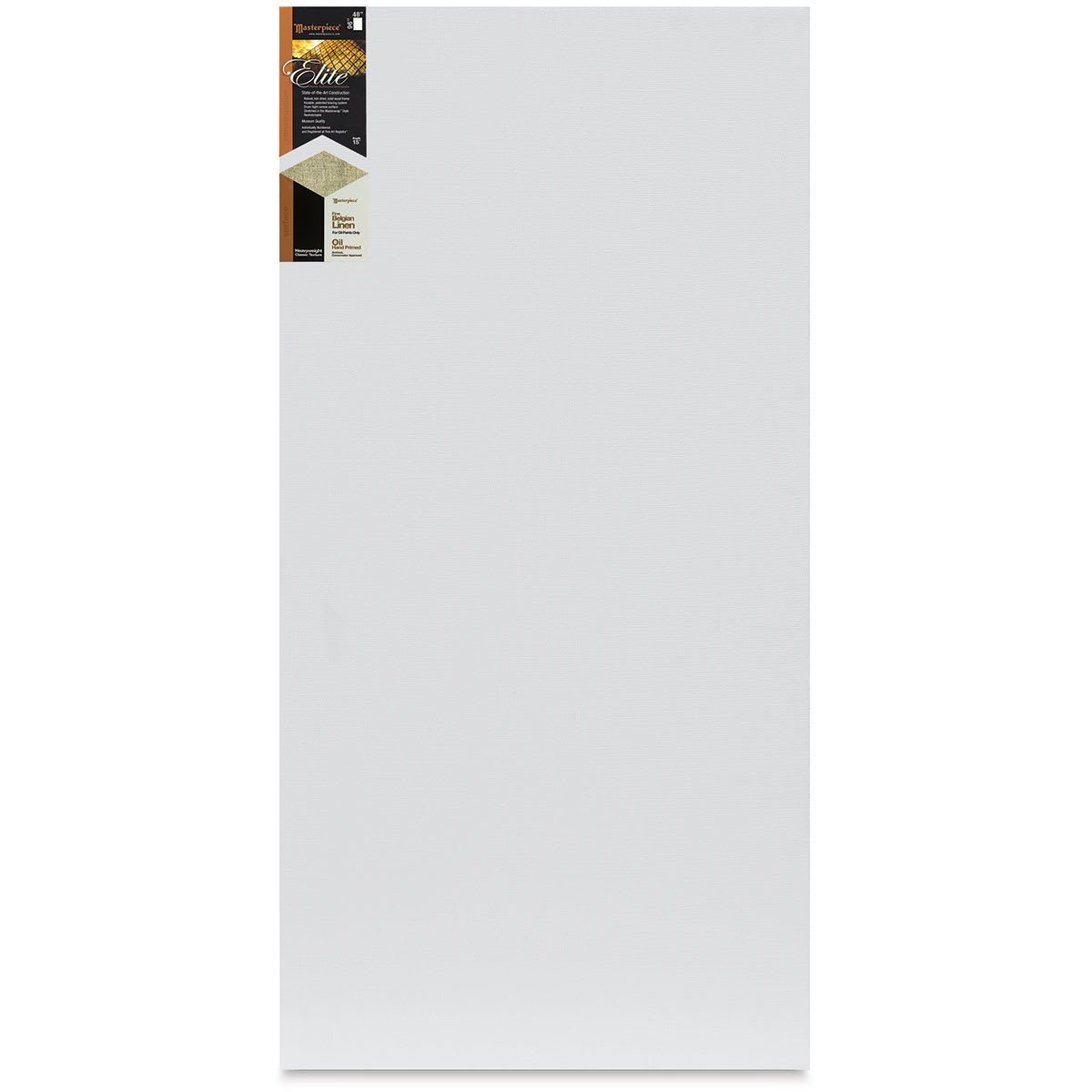 Masterpiece Elite Heavyweight Canvas - 48" x 96", Oil Primed
