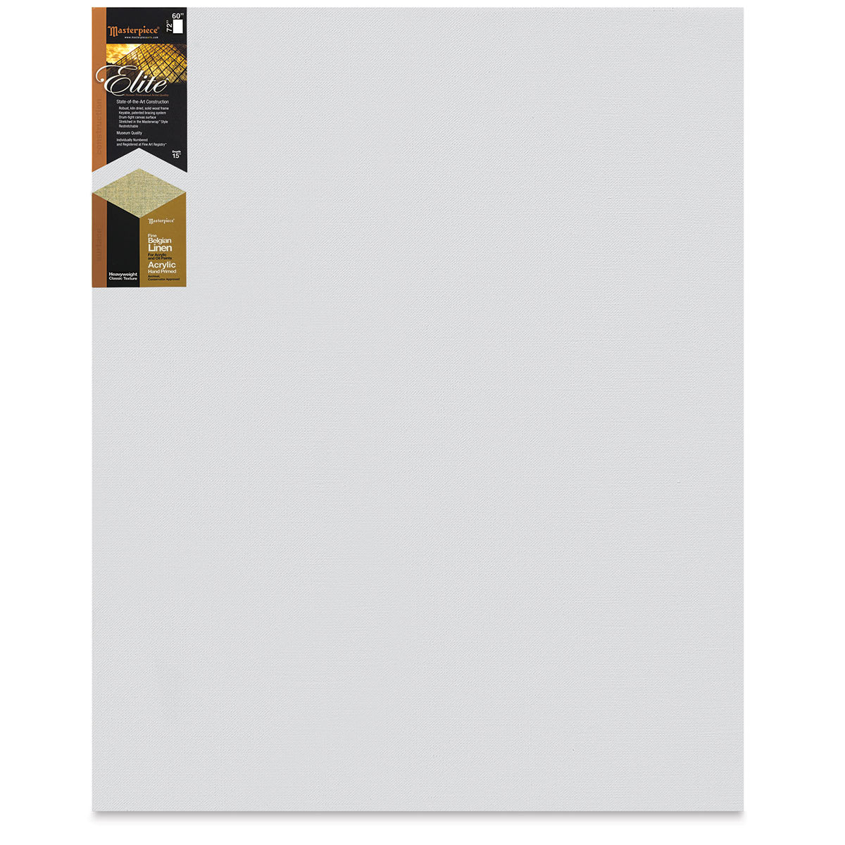 Masterpiece Elite Heavy-Weight Canvas - 60" x 72", Acrylic Primed