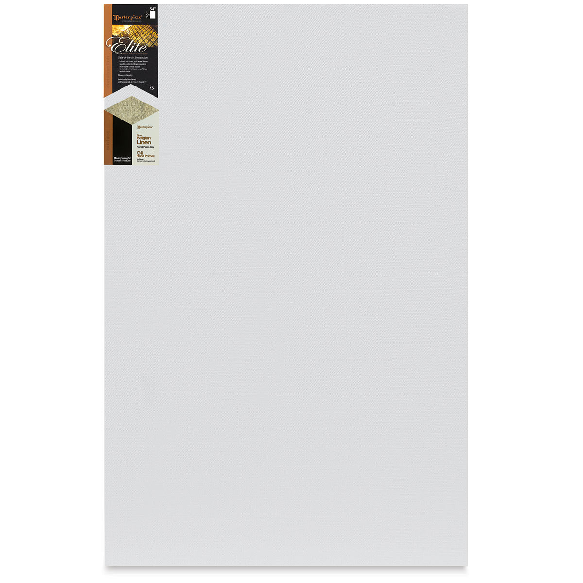 Masterpiece Elite Heavyweight Canvas - 54" x 72", Oil Primed