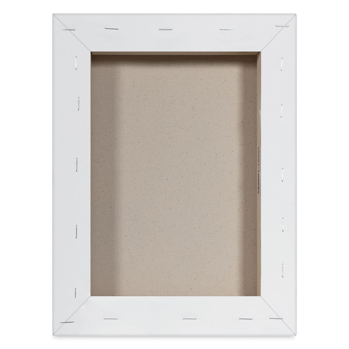 Blick Premier Heavyweight Stretched Cotton Canvas - 9" x 12", 1-3/8" Profile back