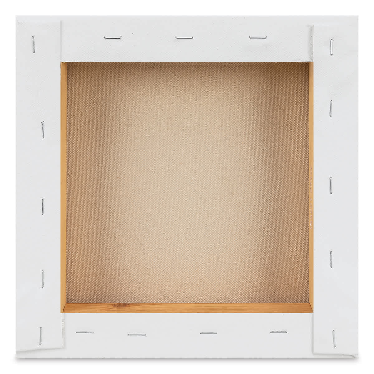 Blick Premier Heavyweight Stretched Cotton Canvas - 10" x 10", 1-3/8" Profile back