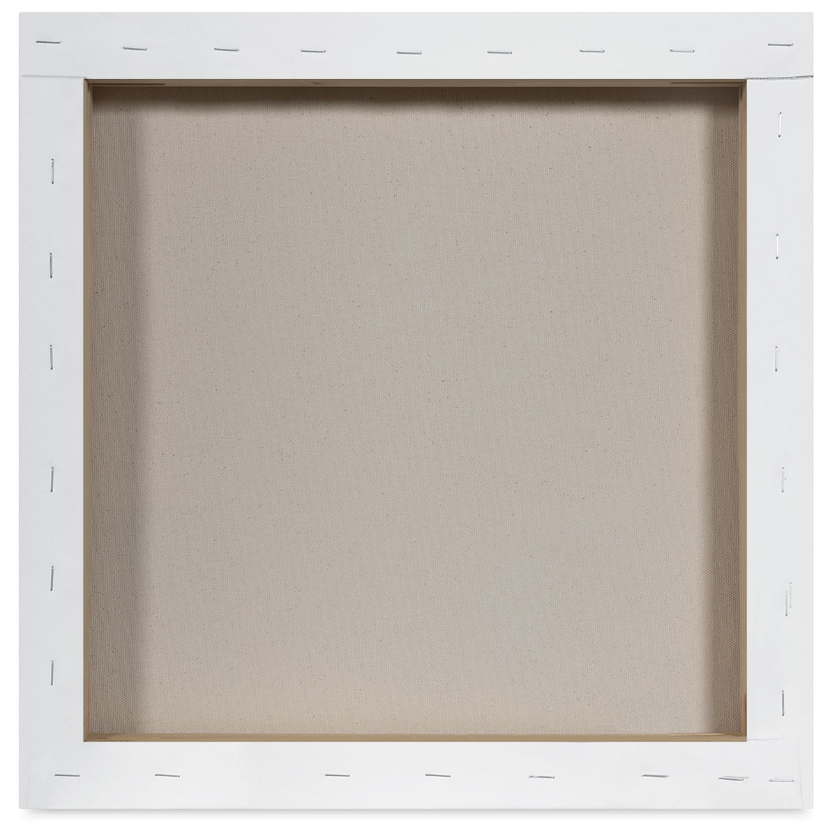 Blick Premier Heavyweight Stretched Cotton Canvas - 16" x 16", 1-3/8" Profile back