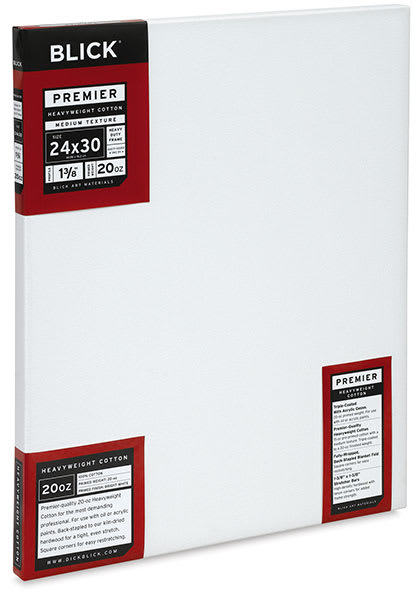 Blick Premier Heavyweight Canvas, 1-3/8" Deep
