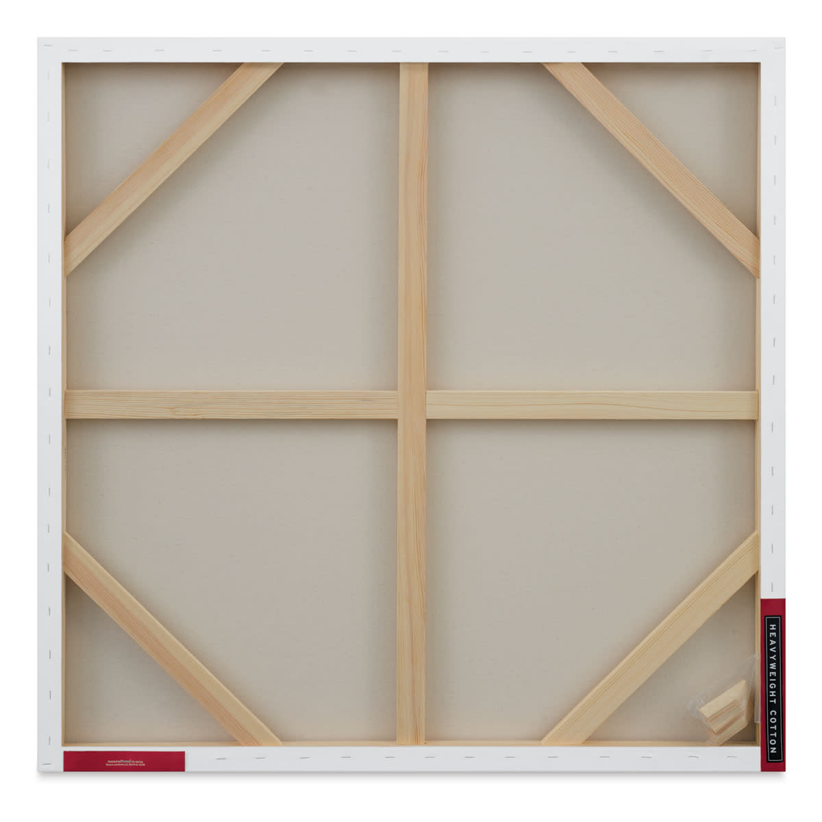 Blick Premier Heavyweight Stretched Cotton Canvas - 40" x 40", 1-3/8" Profile back