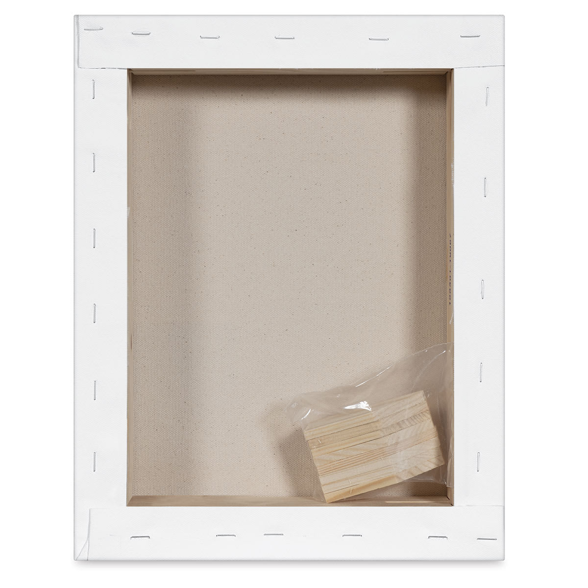 Blick Premier Heavyweight Stretched Cotton Canvas - 11" x 14", 2" Profile back