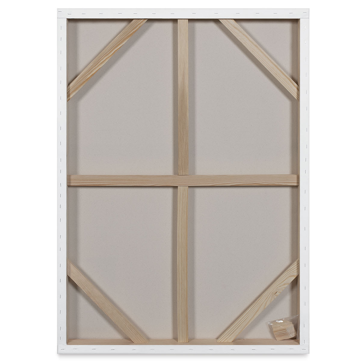 Blick Premier Heavyweight Stretched Cotton Canvas - 36" x 48", 2" Profile back