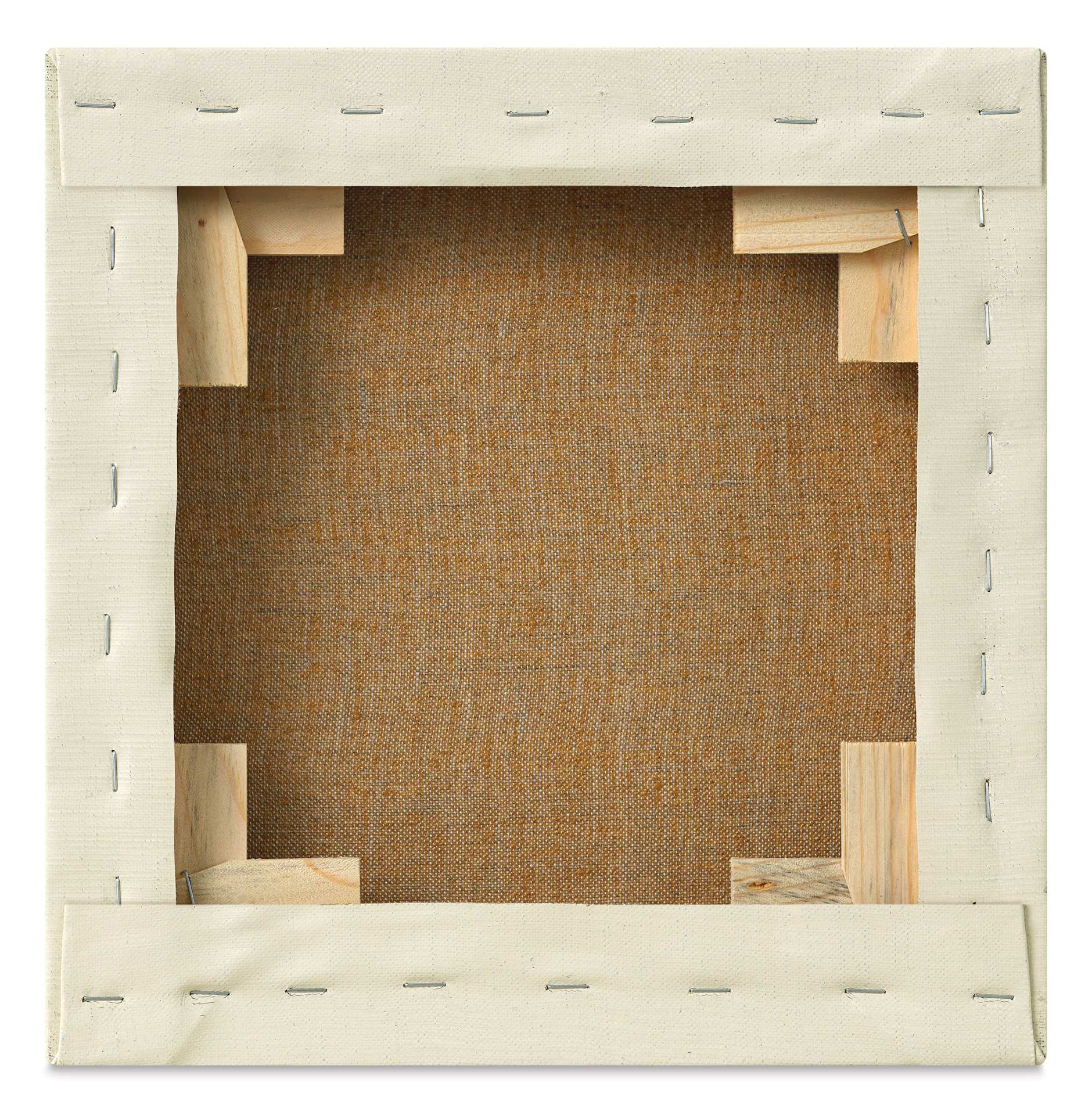 Blick Premier Belgian Linen - 12" x 12", Oil-Primed, 1-3/8" Profile, back