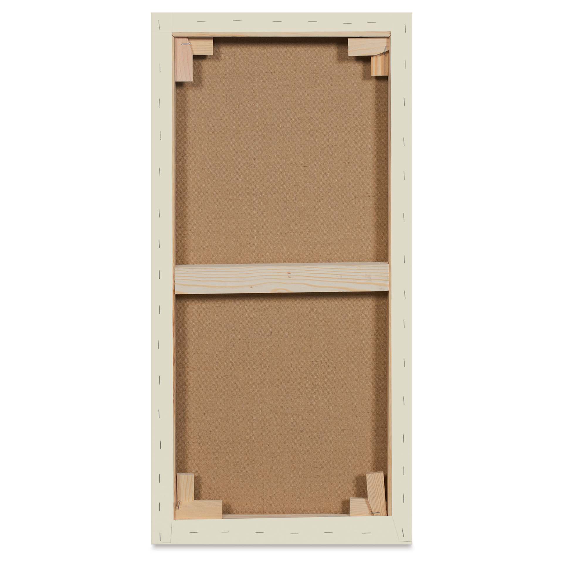 Blick Premier Belgian Linen - 15" x 30", Oil-Primed, 1-3/8" Profile, back