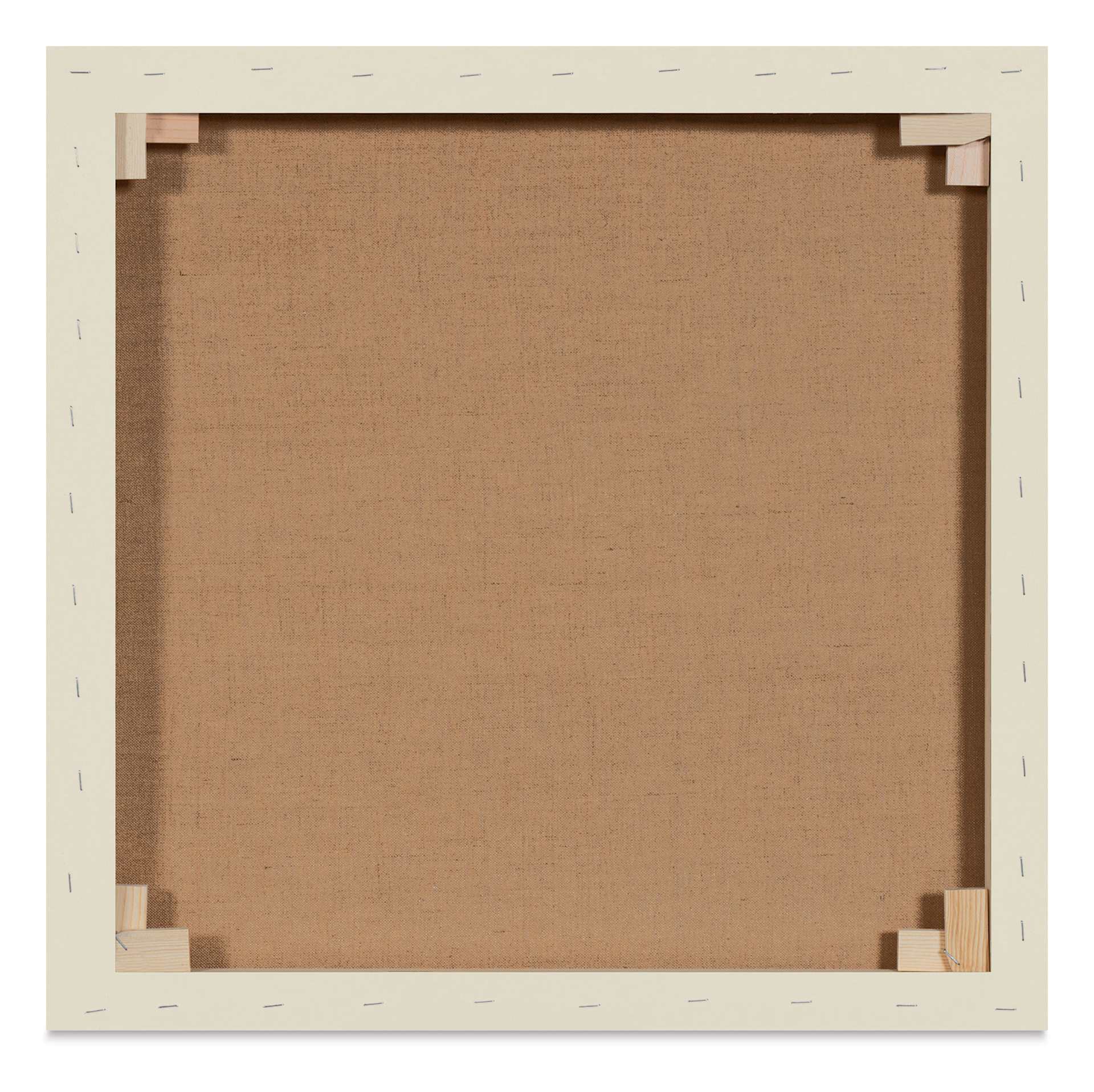 Blick Premier Belgian Linen - 24" x 24", Oil-Primed, 1-3/8" Profile, back