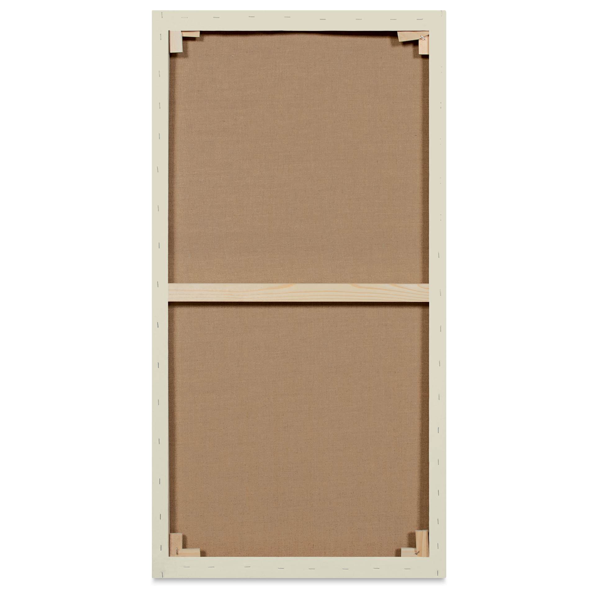 Blick Premier Belgian Linen - 24" x 48", Oil-Primed, 1-3/8" Profile, back