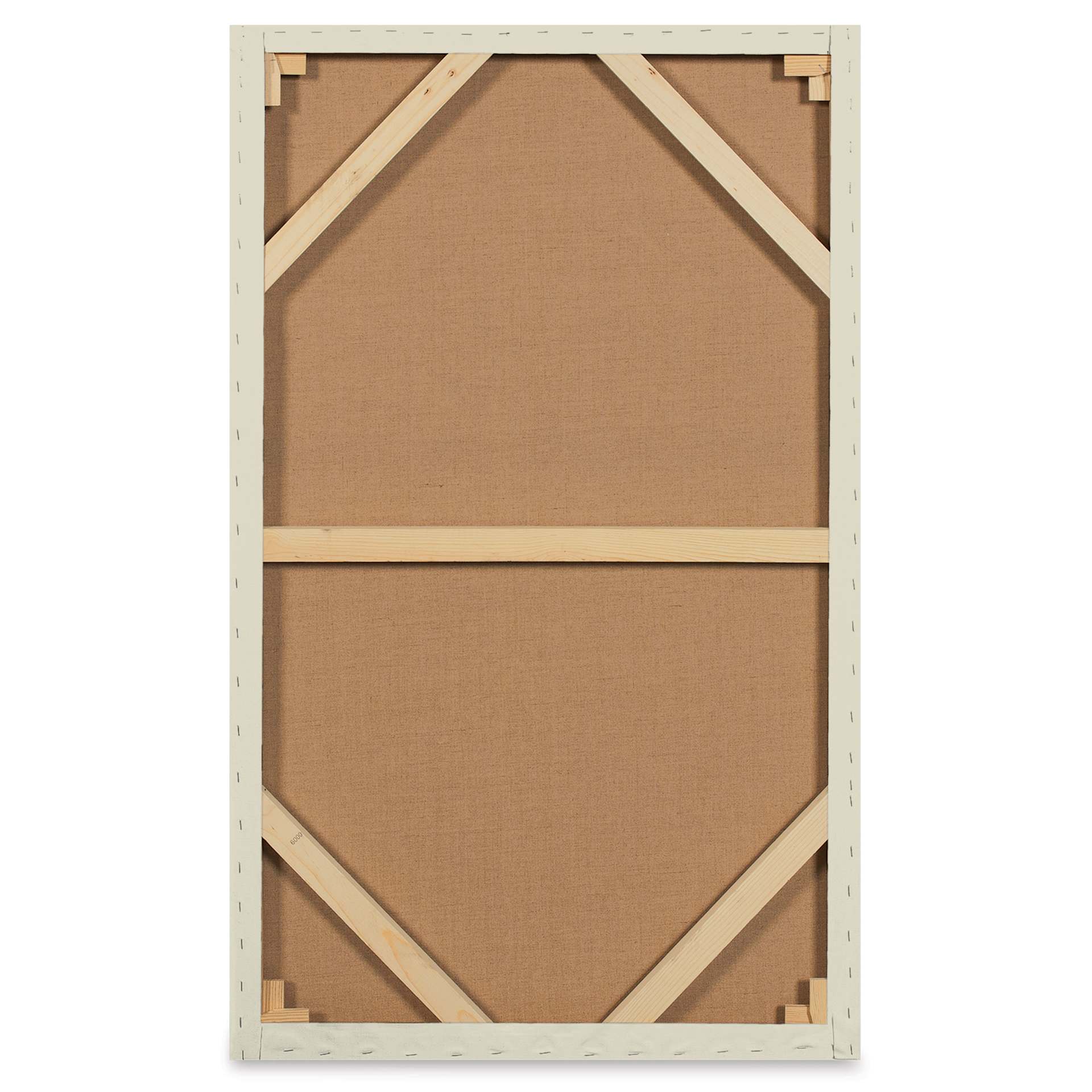 Blick Premier Belgian Linen - 30" x 48", Oil-Primed, 1-3/8" Profile, back
