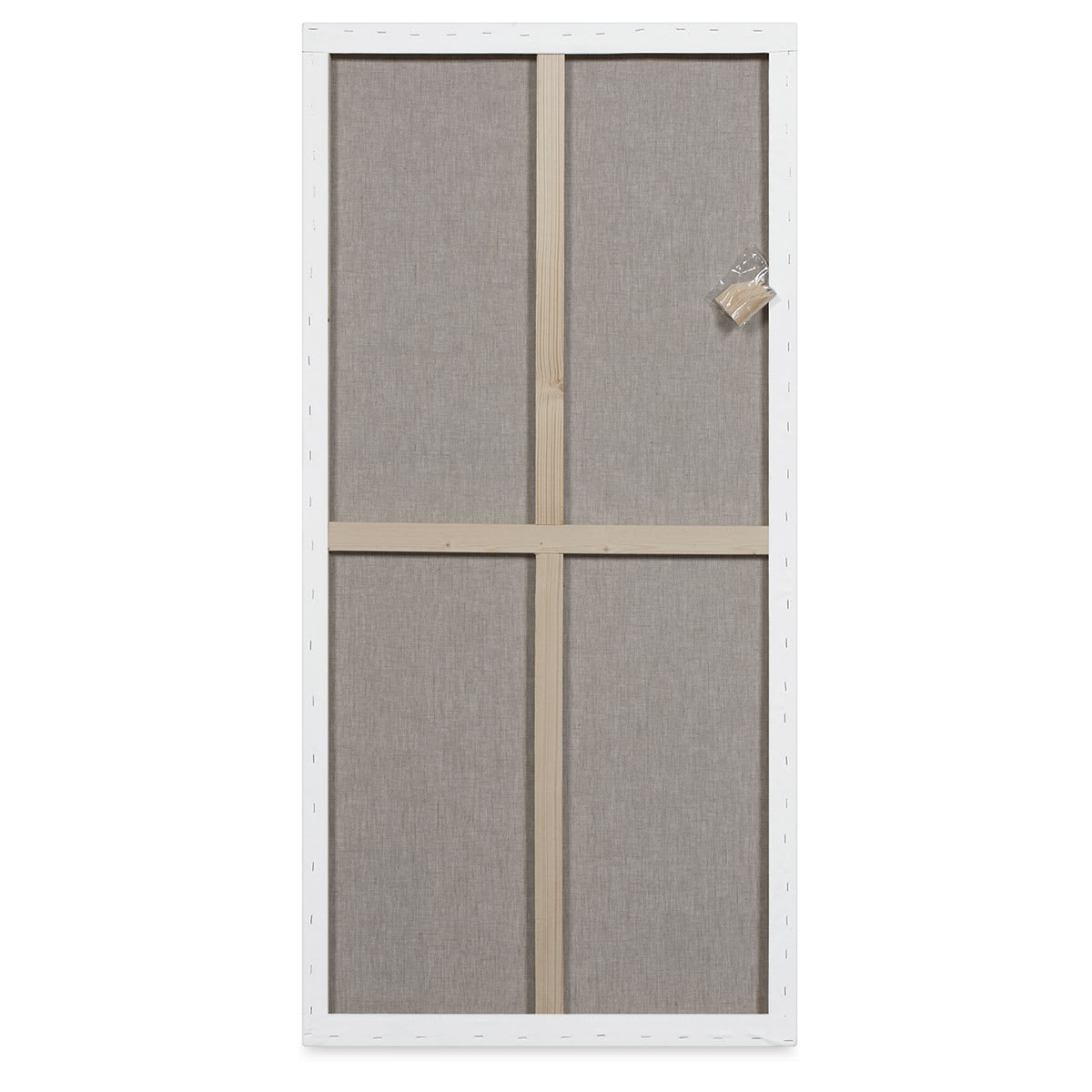Blick Studio Linen Stretched Canvas - 24" x 48", Traditional 3/4" Profile (back)