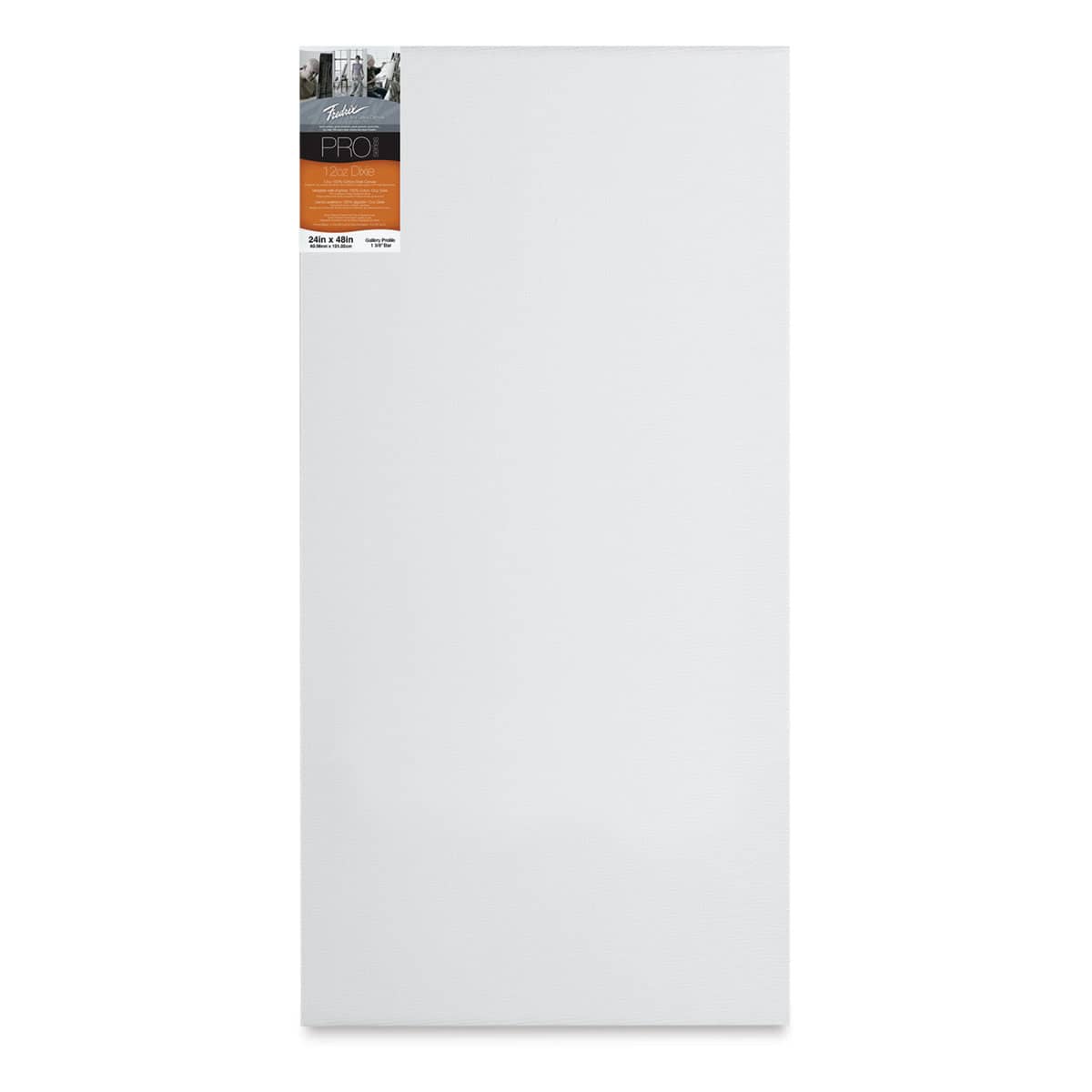 Fredrix Pro Series Dixie Gallery Profile Canvas - 24" x 48", 1-3/8" Profile