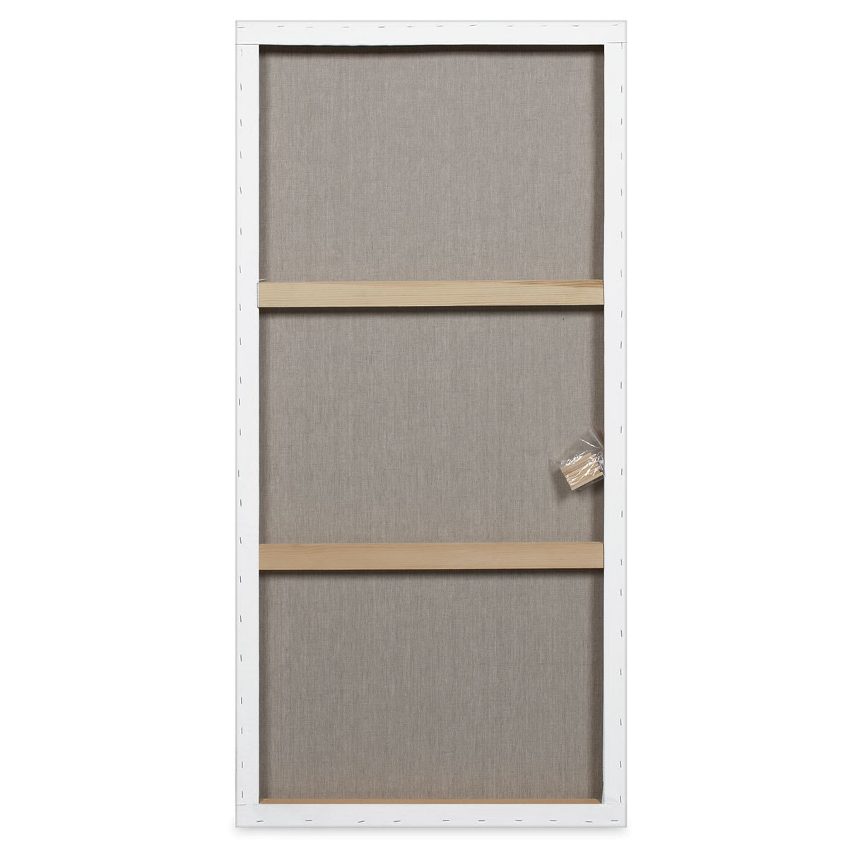 Blick Studio Linen Stretched Canvas - 24" x 48", Gallery 1-1/2" Profile (back)