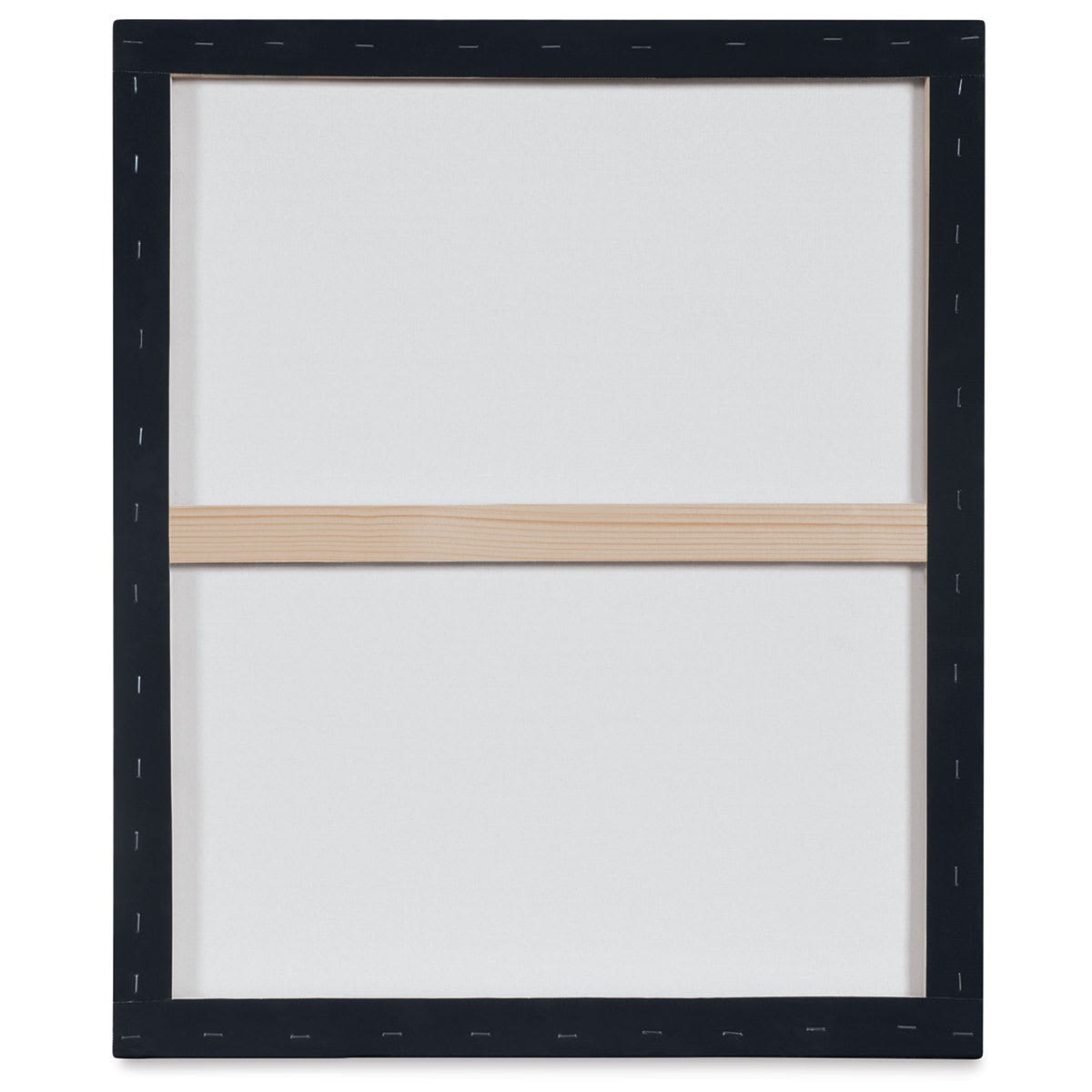 Blick Studio Black Cotton Canvas - 20" x 24", Traditional Profile (Back of canvas)