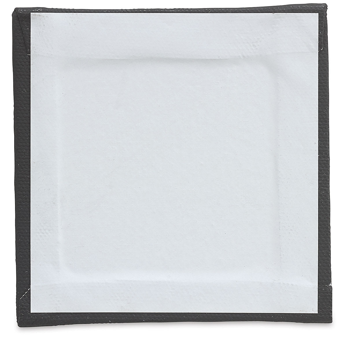 Blick Mini Canvas Panel - Back of Black Square canvas panel shown