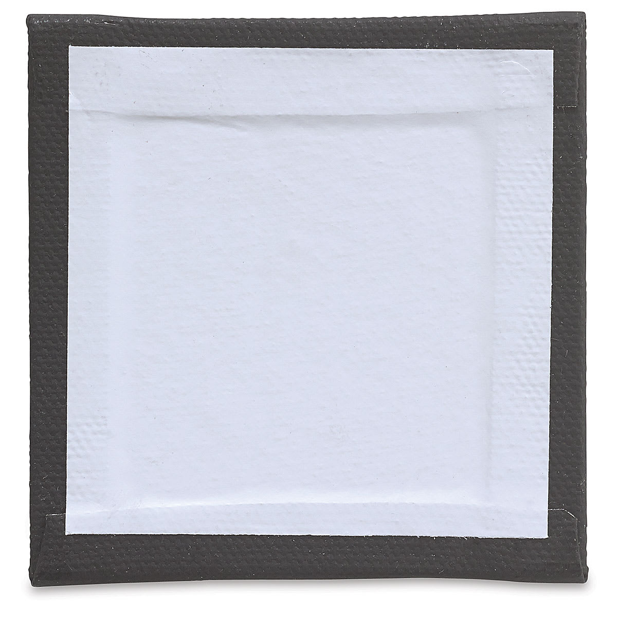 Blick Studio Mini Canvas Panel - 3'' x 3'', Black, (Back of panel)