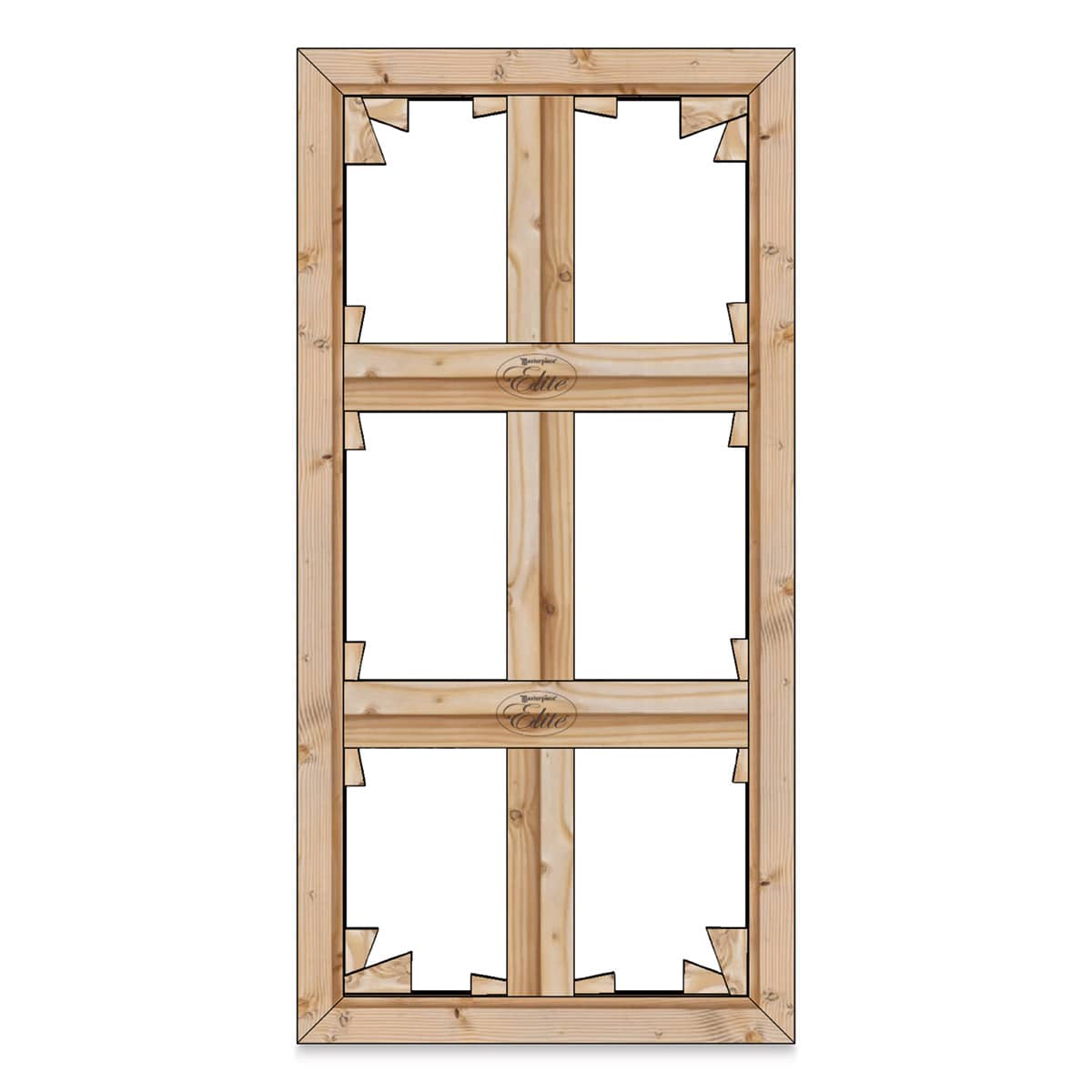 Masterpiece B2 Stretcher Kit with Braces - 30" x 90", With Brace