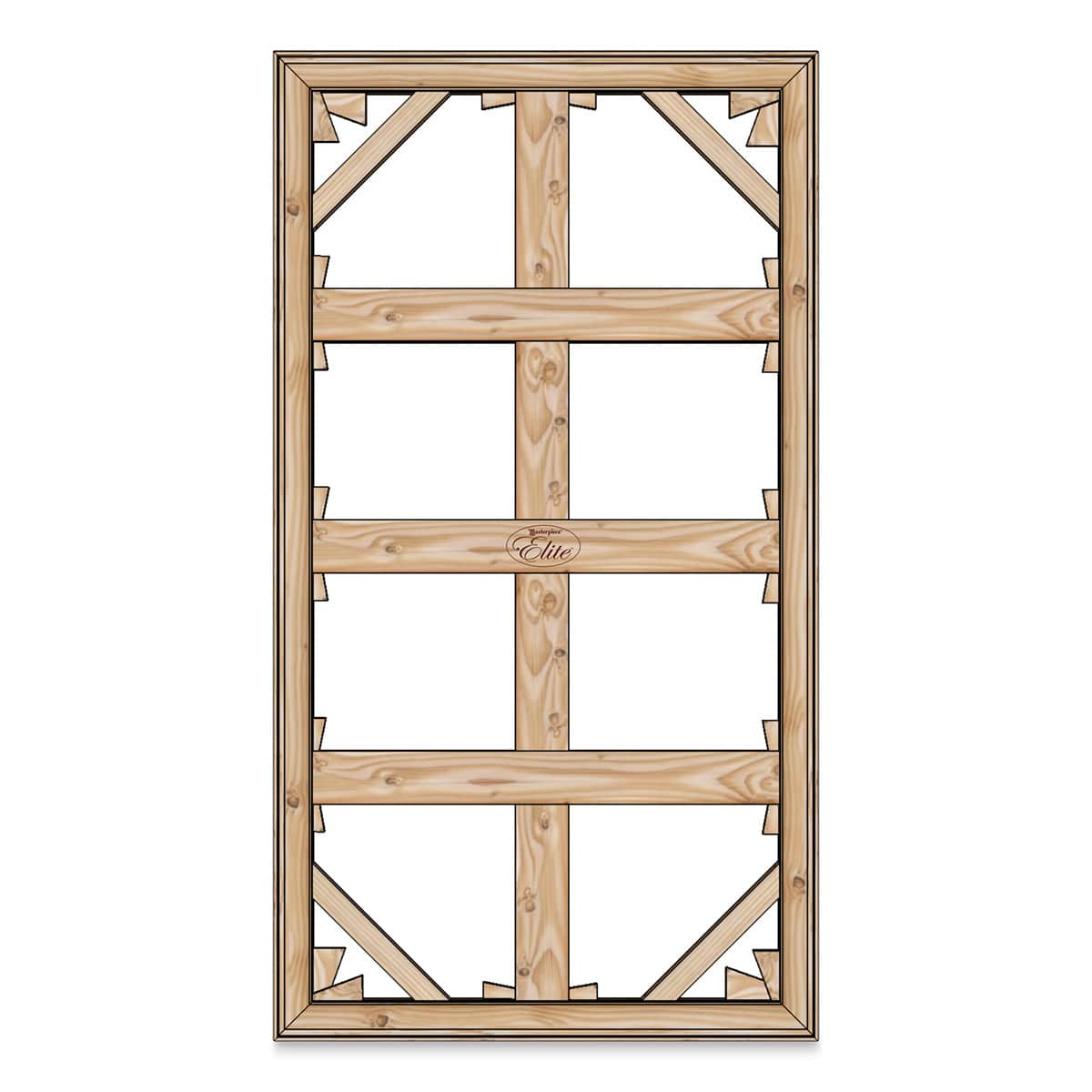 Masterpiece B2 Stretcher Kit with Braces - 48" x 96", With Brace