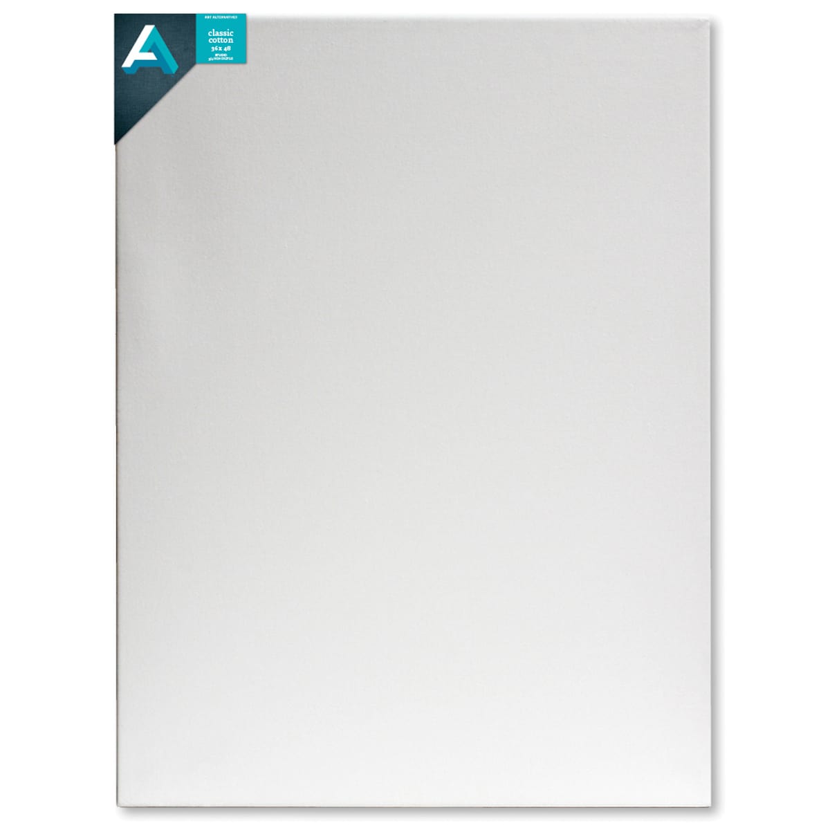 Art Alternatives Classic Cotton Stretched Canvas, Studio, .75 in Profile, 36 in x 48 in