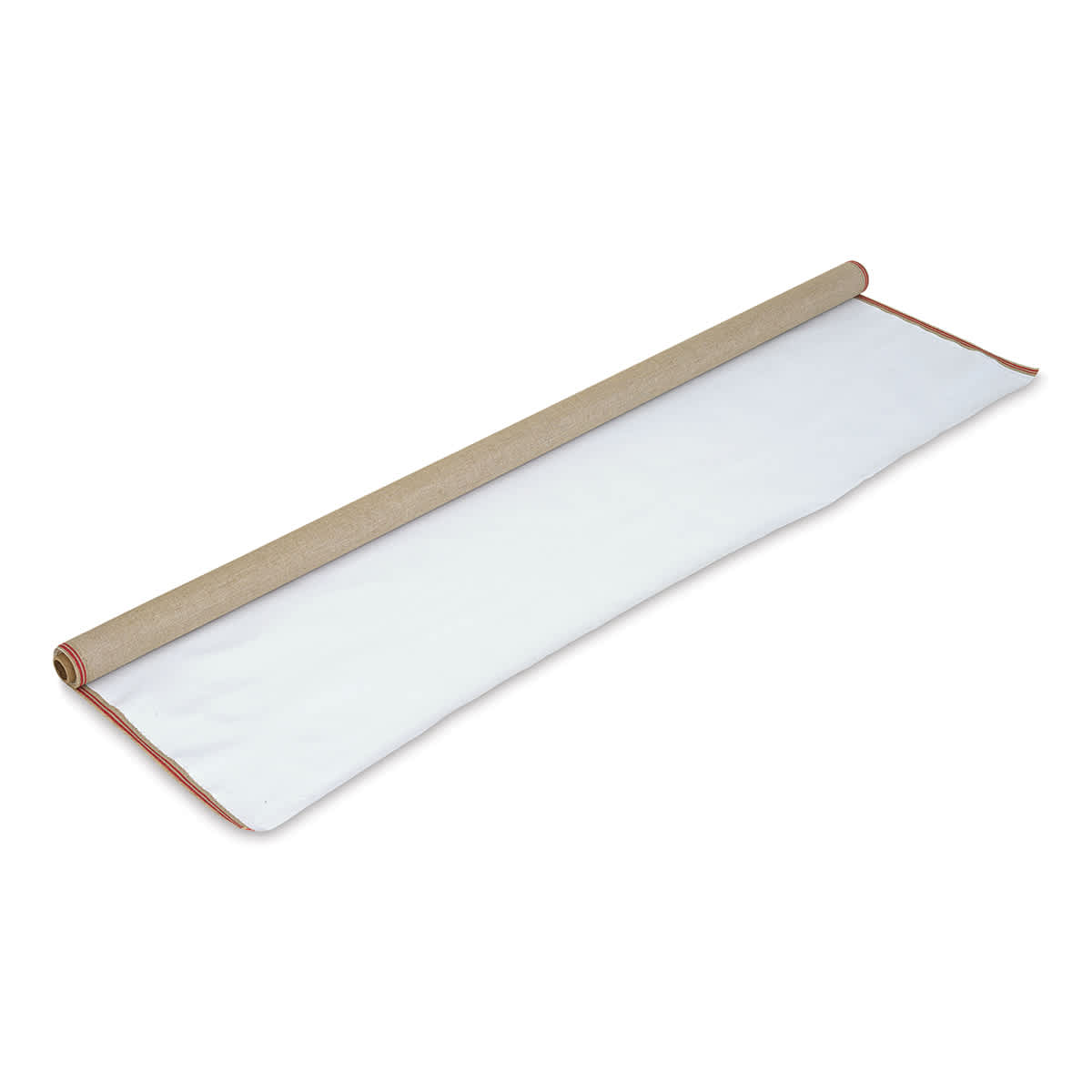 Fredrix Antwerp Acrylic Primed Linen Canvas Rolls - Single primed 6 yard roll, slightly unrolled