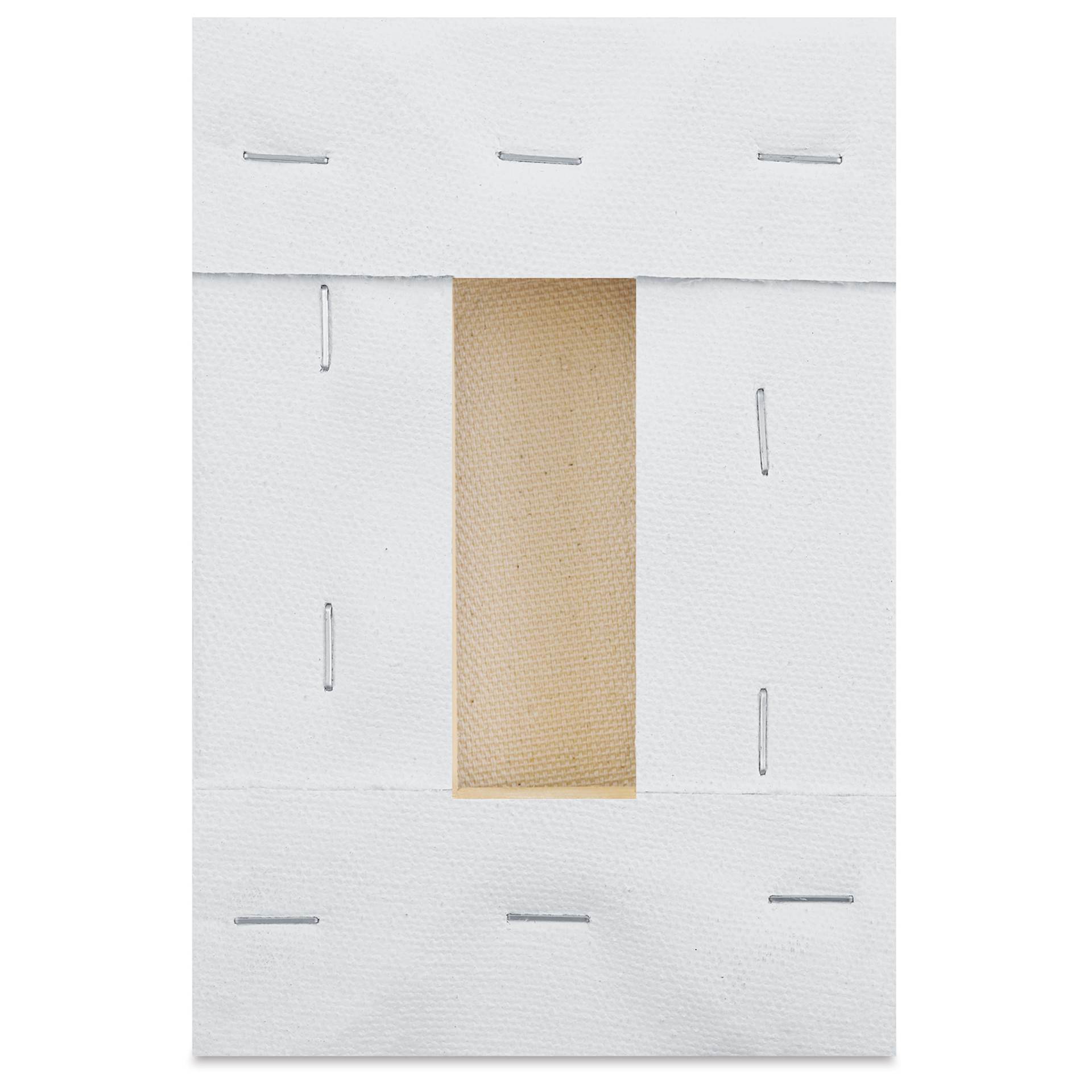 Blick Premier Stretched Cotton Canvas - Traditional Profile, Back-Stapled, 4" x 6", back