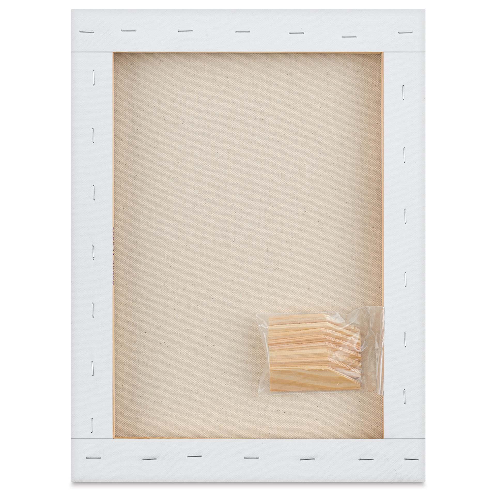 Blick Premier Stretched Cotton Canvas - Traditional Profile, Back-Stapled, 12" x 16", back