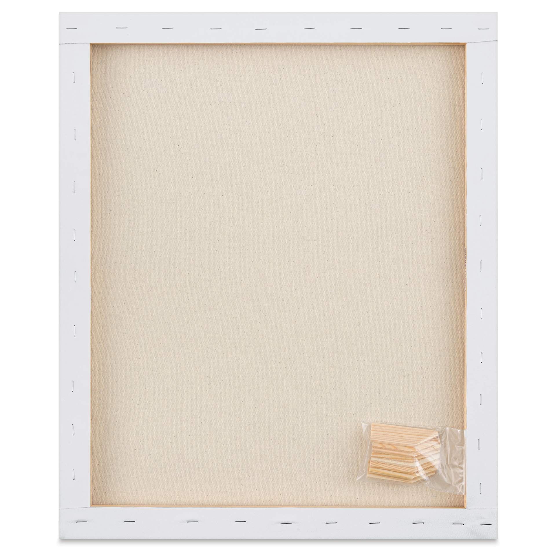Blick Premier Stretched Cotton Canvas - Traditional Profile, Back-Stapled, 20" x 24", back