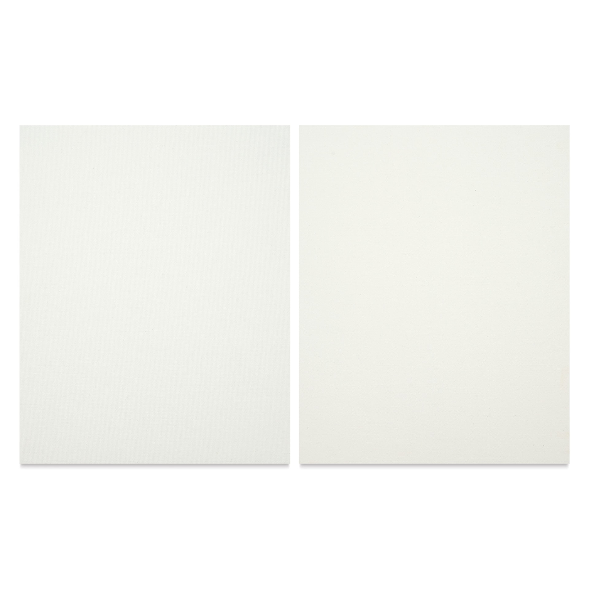 Belle Arti Acrylic Primed Canvas Pad - 9.5" x 11.8", 10 Sheets, close-up of sheets