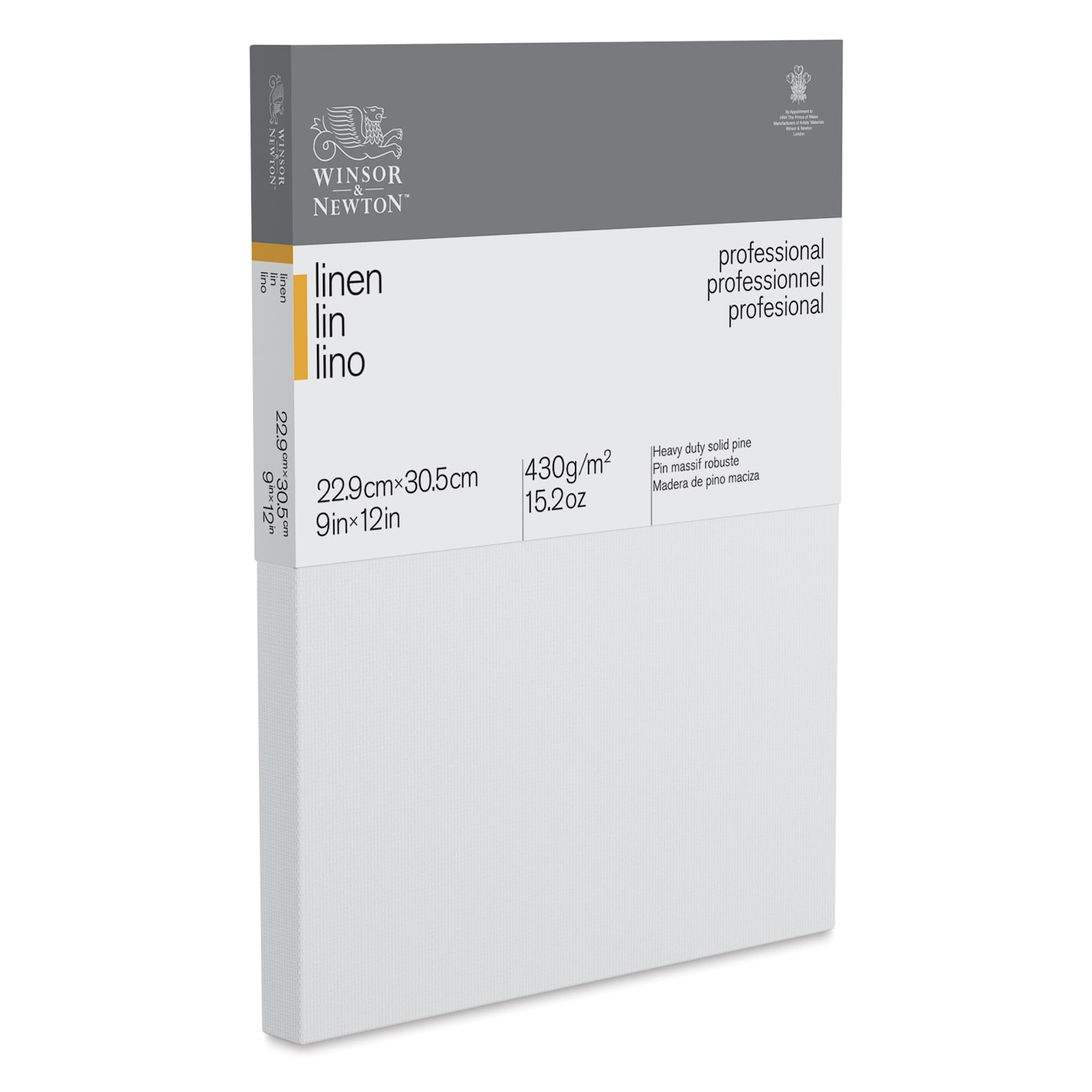 Winsor & Newton Professional Linen Canvas - 9" x 12", 13/16" Profile