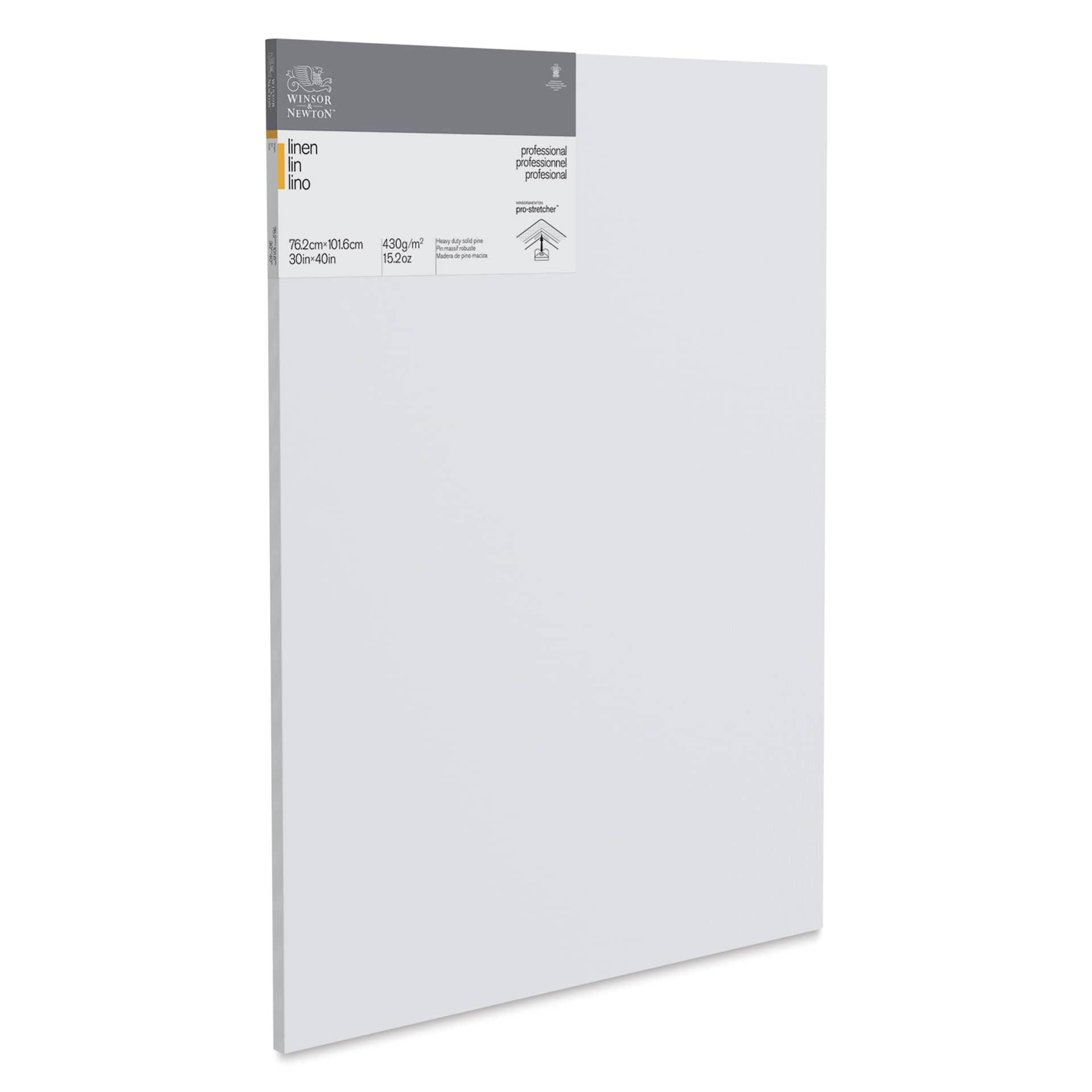 Winsor & Newton Professional Linen Canvas - 30" x 40", 13/16" Profile