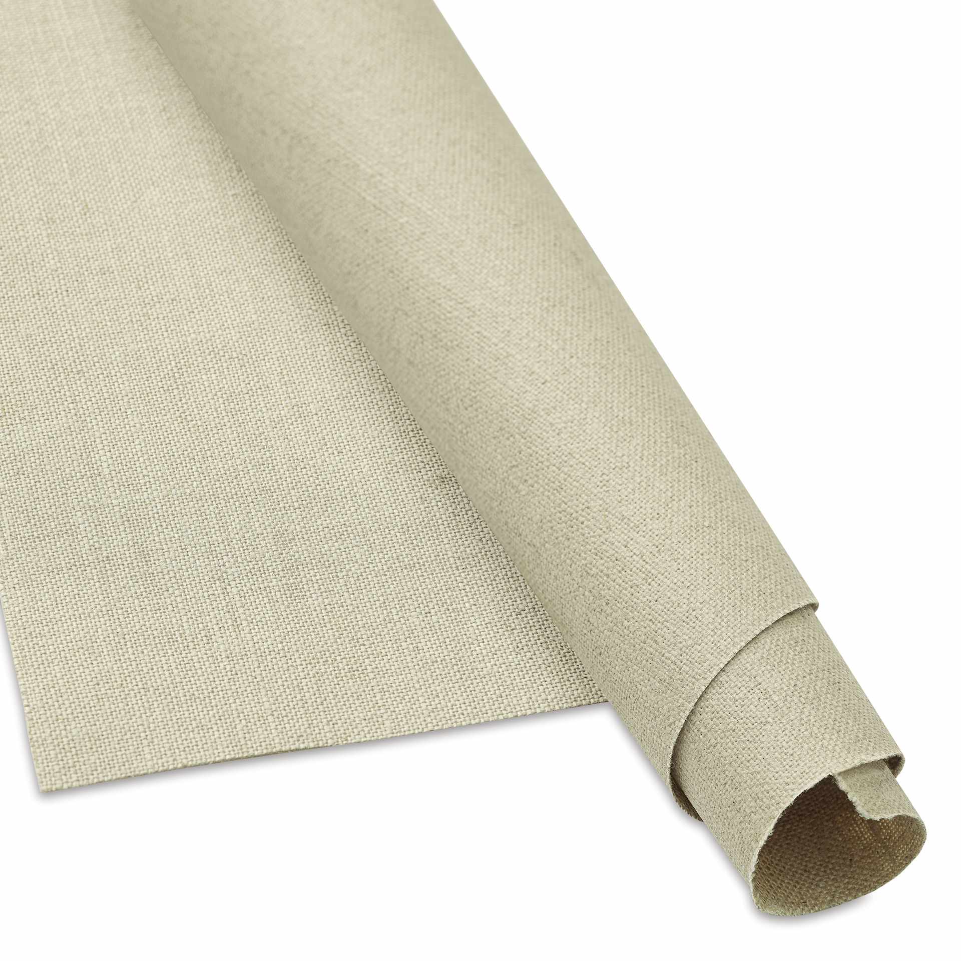 Belle Arti Clear Glue Sized Linen Canvas by the Yard - Fine, 82" x 1 yd