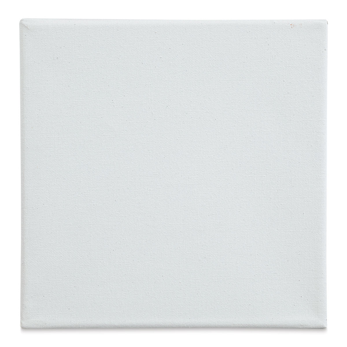 Blick Super Value Canvas Pack - 8'' x 8'', Pkg of 12 (front of a single canvas out of packaging)