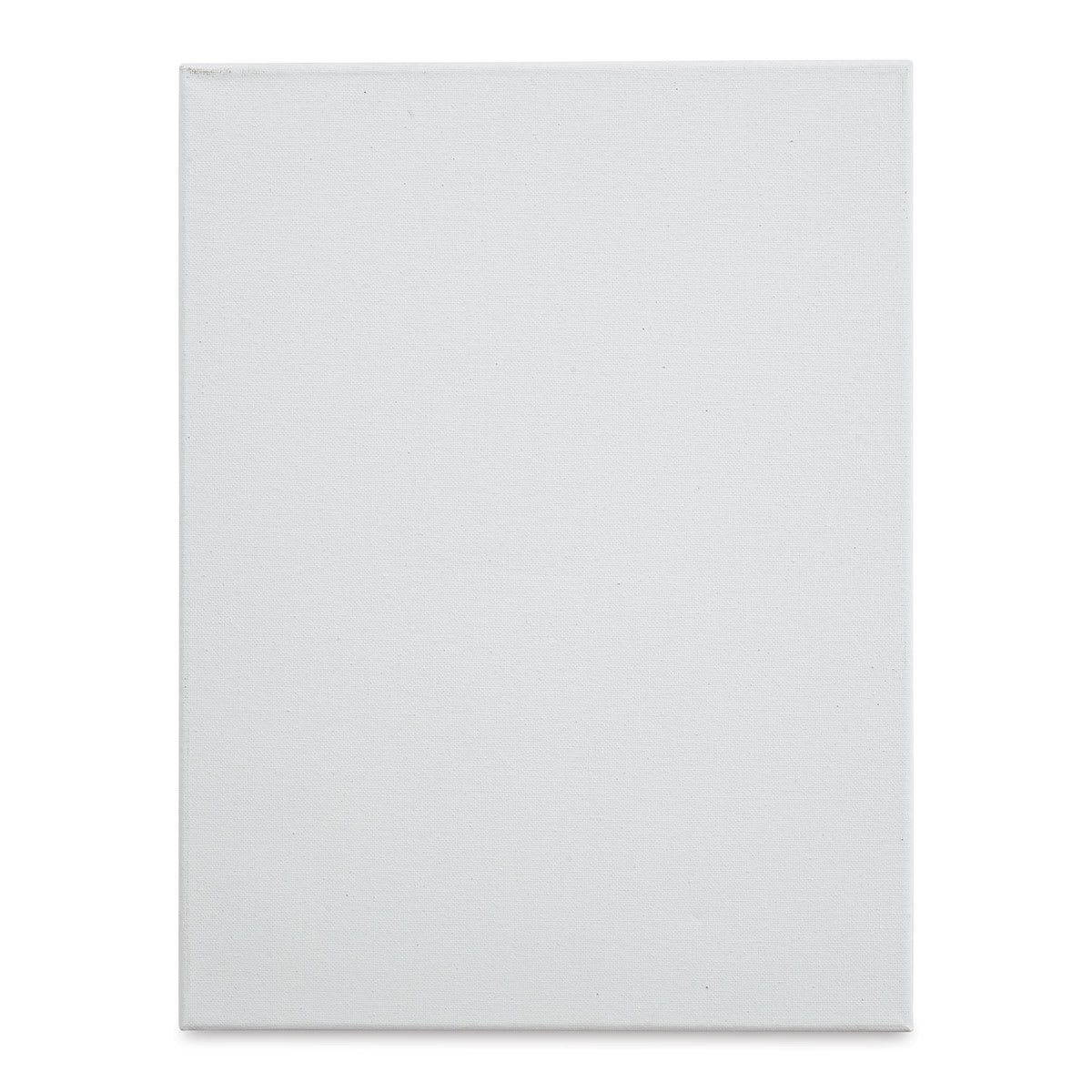 Blick Super Value Canvas Pack - 12'' x 16'', Pkg of 6 (front of a single canvas out of packaging)
