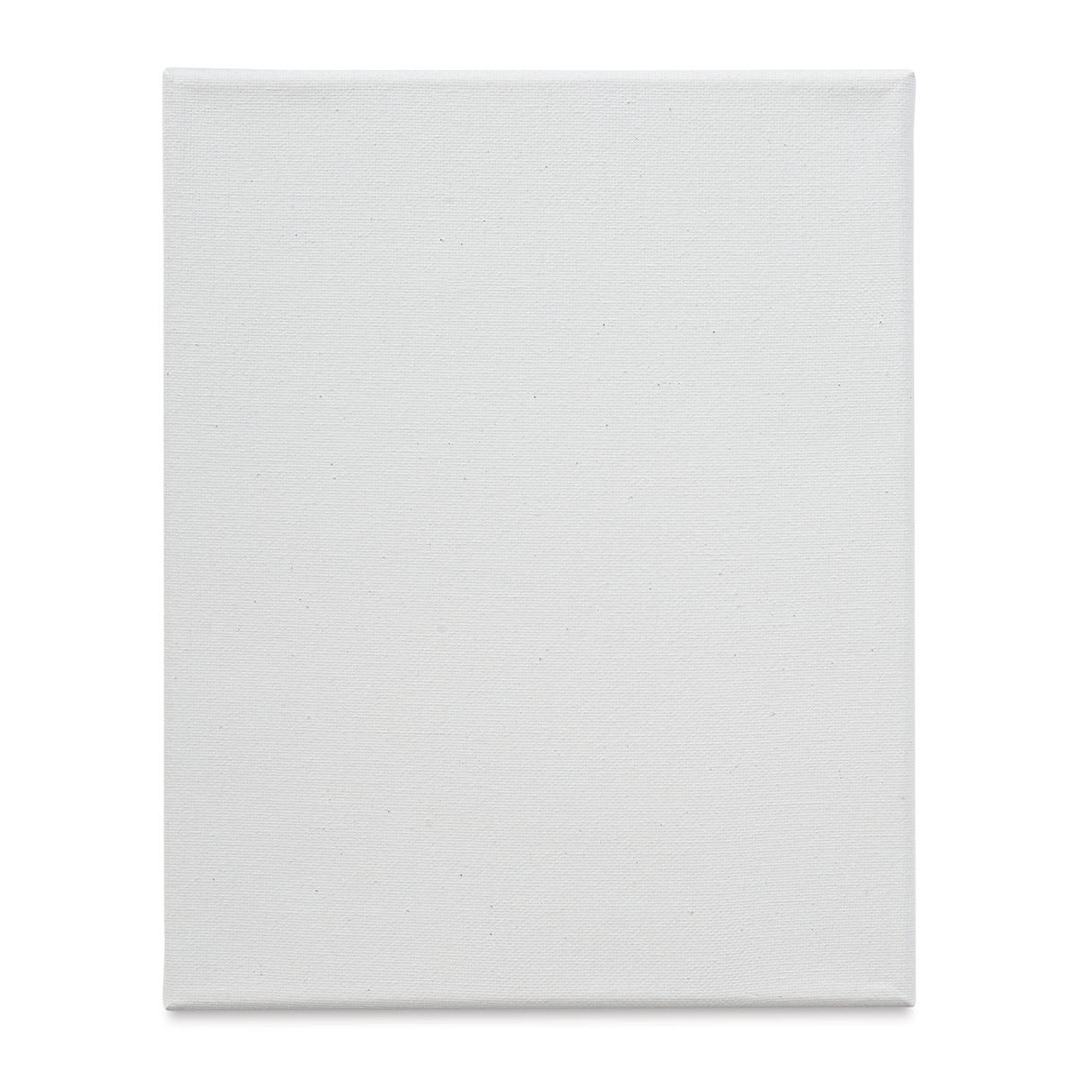 Blick Super Value Canvas Pack - 8'' x 10'', Pkg of 10 (front of a single canvas out of packaging)
