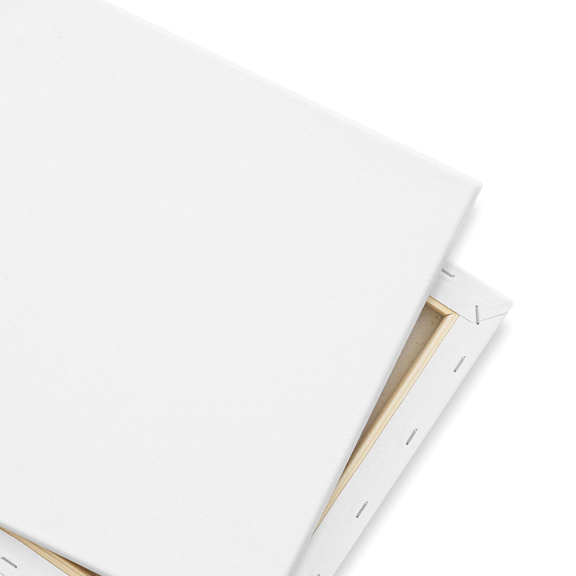 artPOP! Stretched Canvas Pack - 12" x 12", Pkg of 5 (Front and back of canvas)