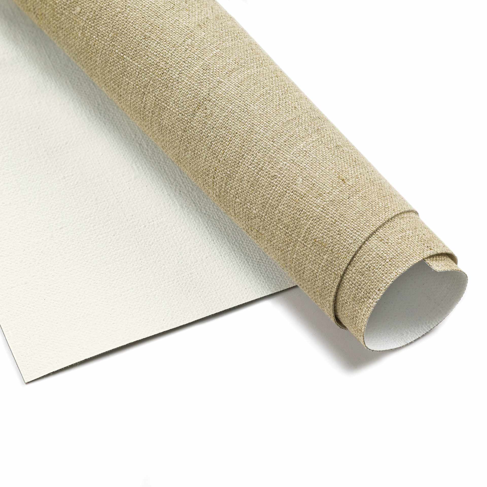 Blick Studio Acrylic Primed Linen Canvas - Medium, 5 oz, 84" x 1 yard, Rolled