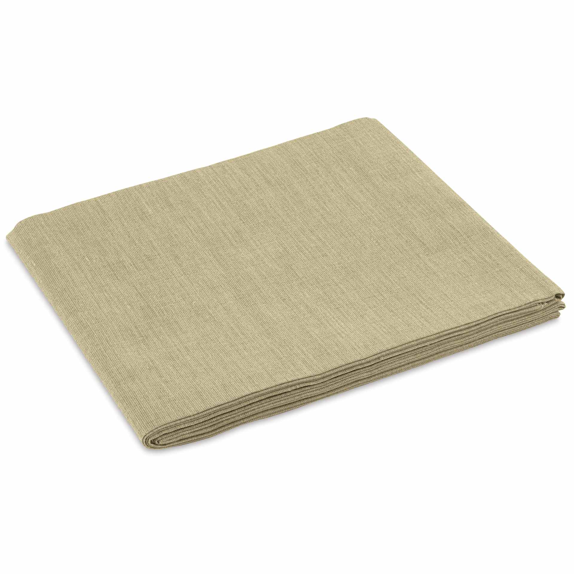 Blick Studio Unprimed Linen Canvas Rolls and Blankets - Fine, 5 oz, 84" x 1 yard, Folded out of package