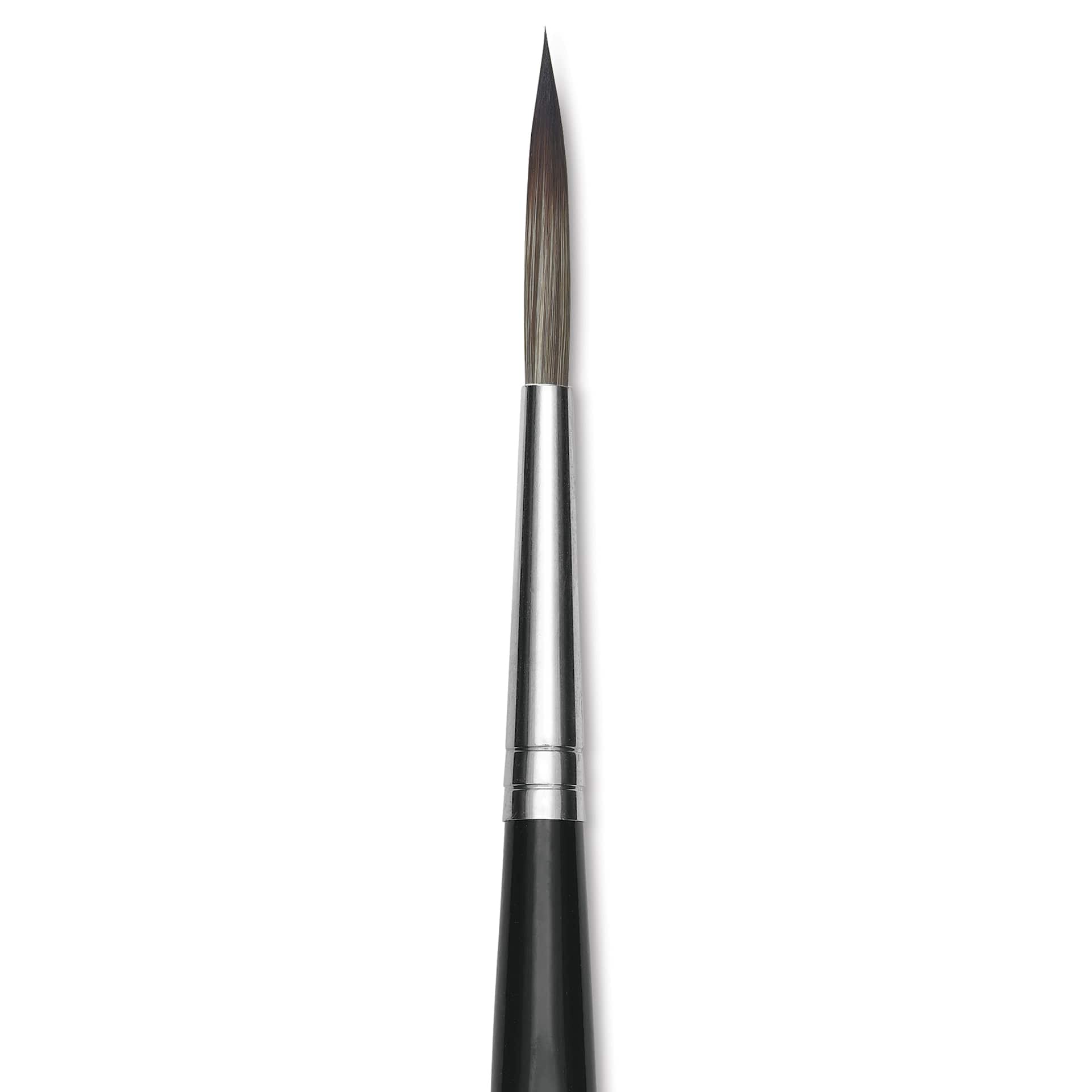 Da Vinci Casaneo Synthetic Squirrel Watercolor Brush - Rigger, Size 12, Short Handle, Synthetic, close-up