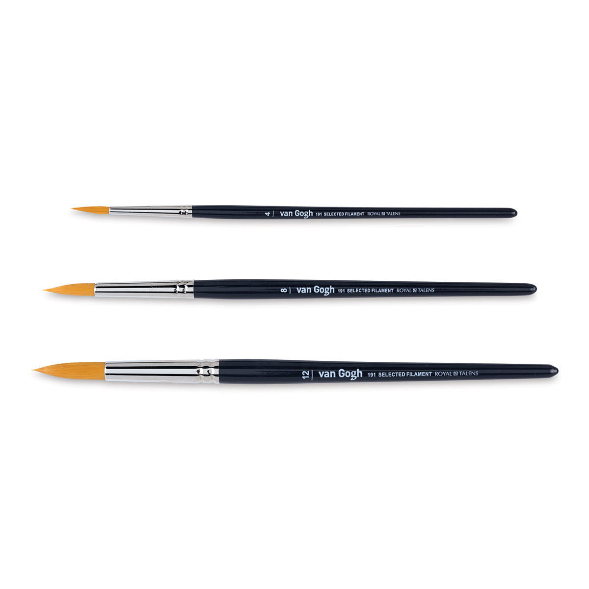 Van Gogh Golden Synthetic Watercolor Brushes - Set of 3 (out of package)