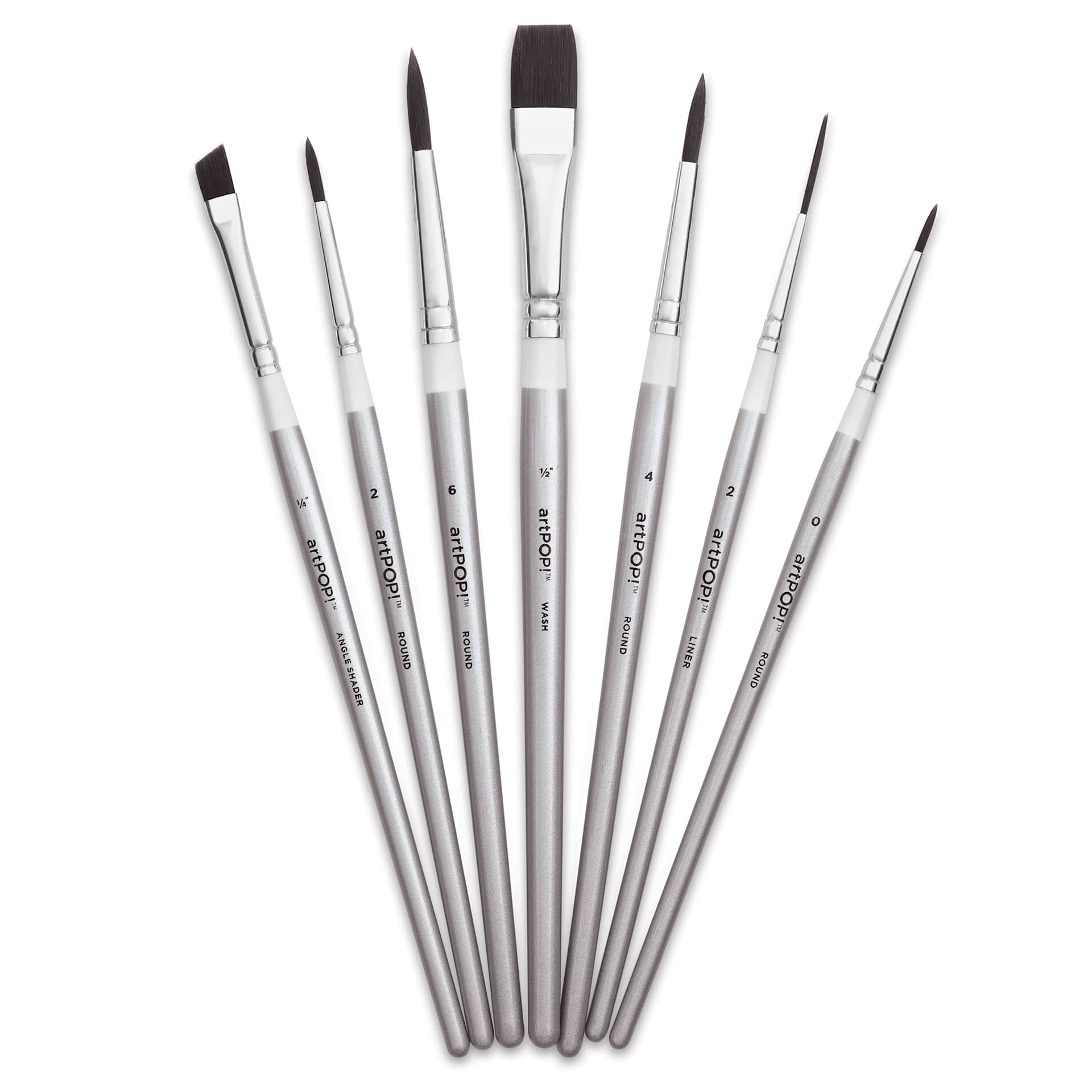 artPOP! Premium Plus Synthetic Watercolor Brush Set