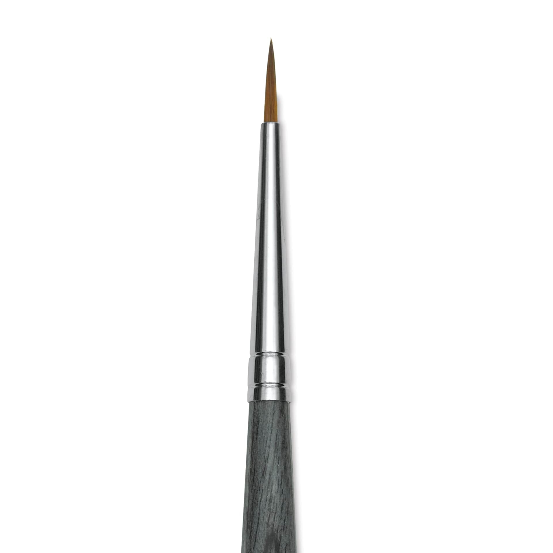Da Vinci Colineo Synthetic Kolinsky Sable Brush - Round, Size 0, Short Handle (close-up)