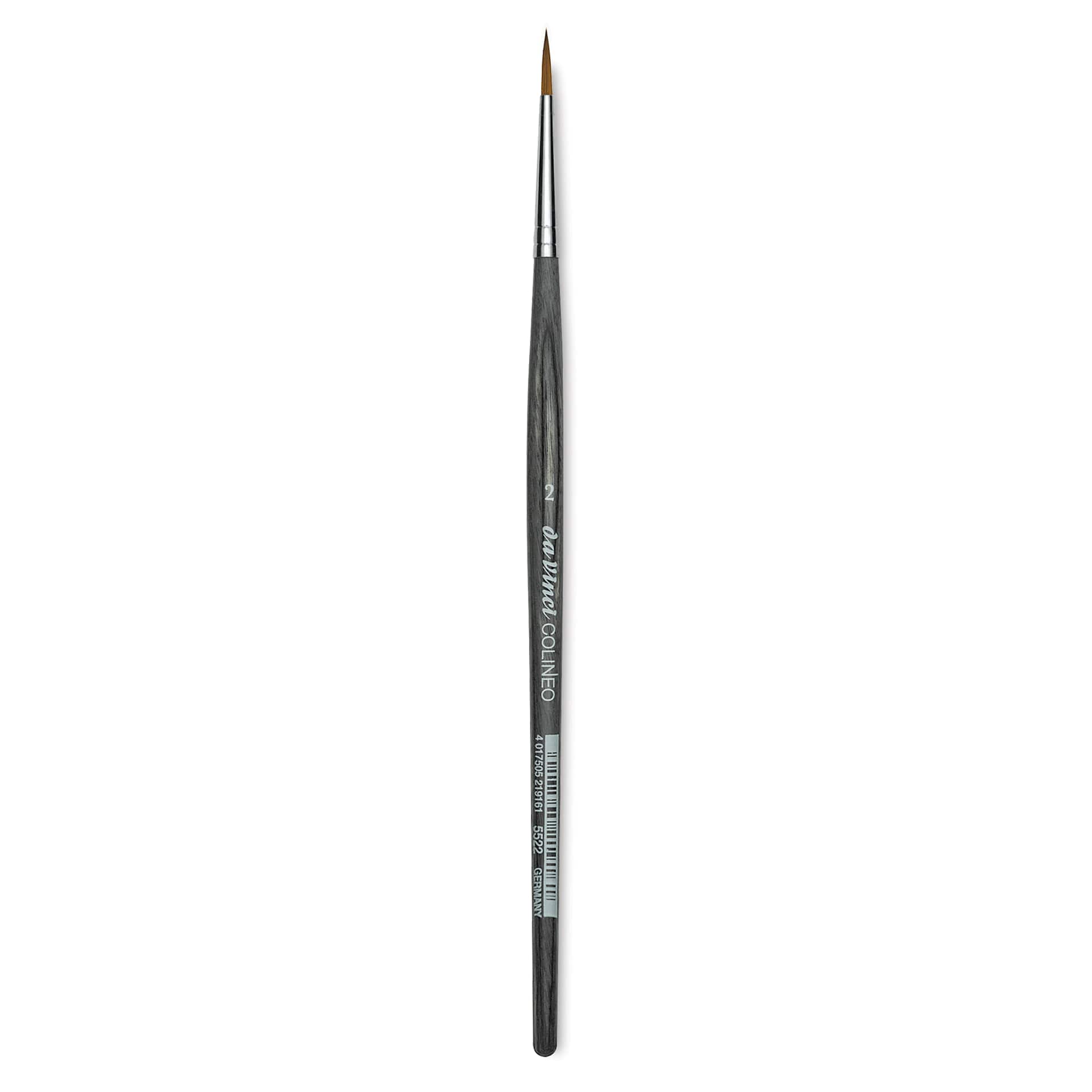 Da Vinci Colineo Synthetic Kolinsky Sable Brush - Round, Size 2, Short Handle