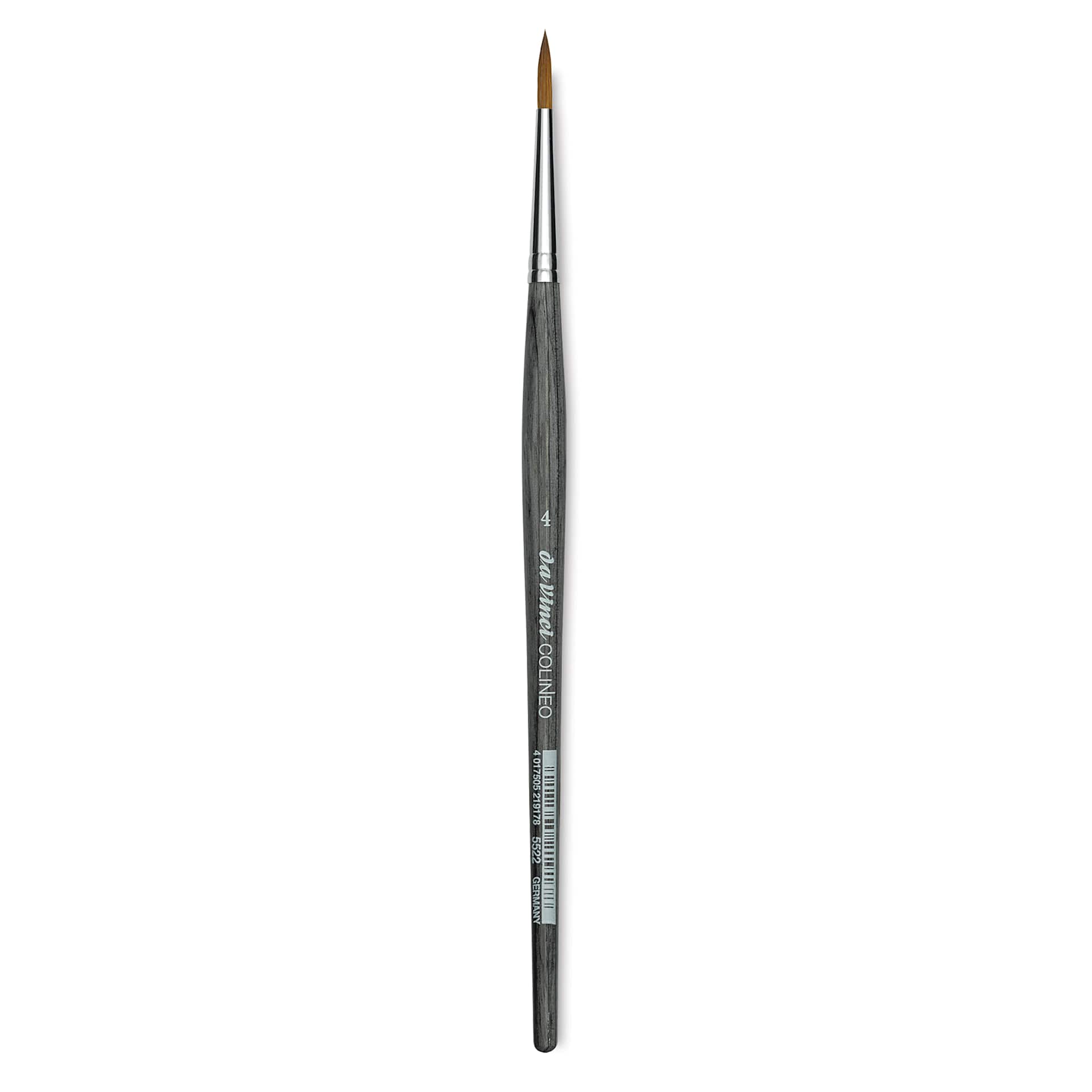 Da Vinci Colineo Synthetic Kolinsky Sable Brush - Round, Size 4, Short Handle