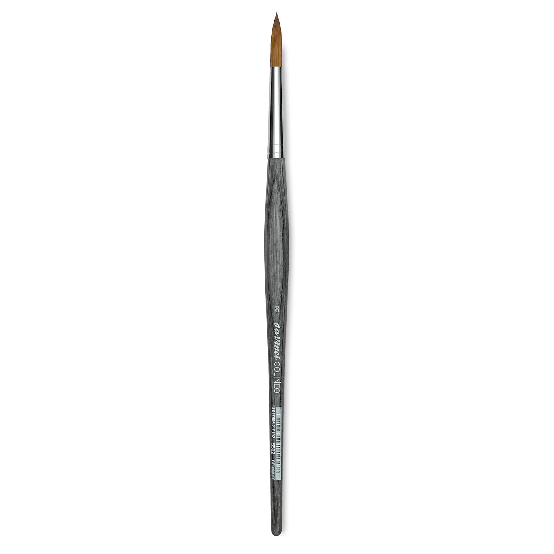 Da Vinci Colineo Synthetic Kolinsky Sable Brush - Round, Size 8, Short Handle