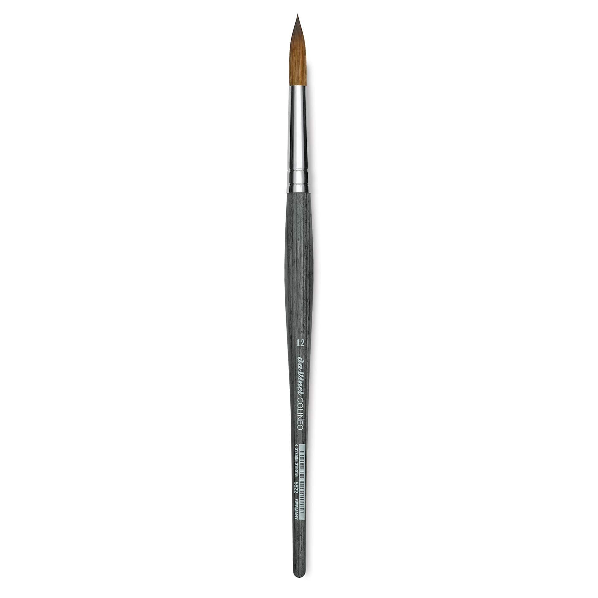 Da Vinci Colineo Synthetic Kolinsky Sable Brush - Round, Size 12, Short Handle