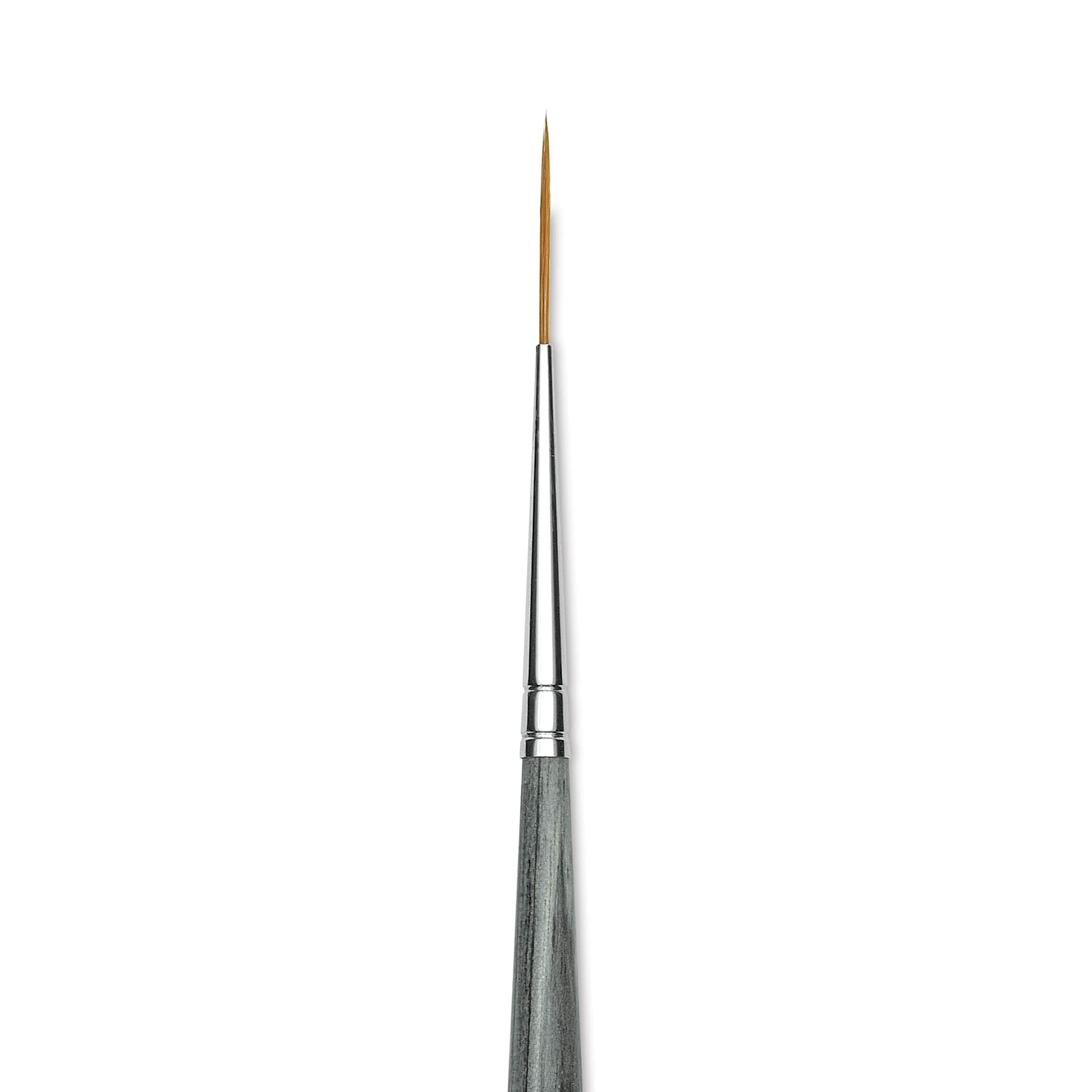 Da Vinci Colineo Synthetic Kolinsky Sable Brush - Rigger, Size 5/0, Short Handle (close-up)