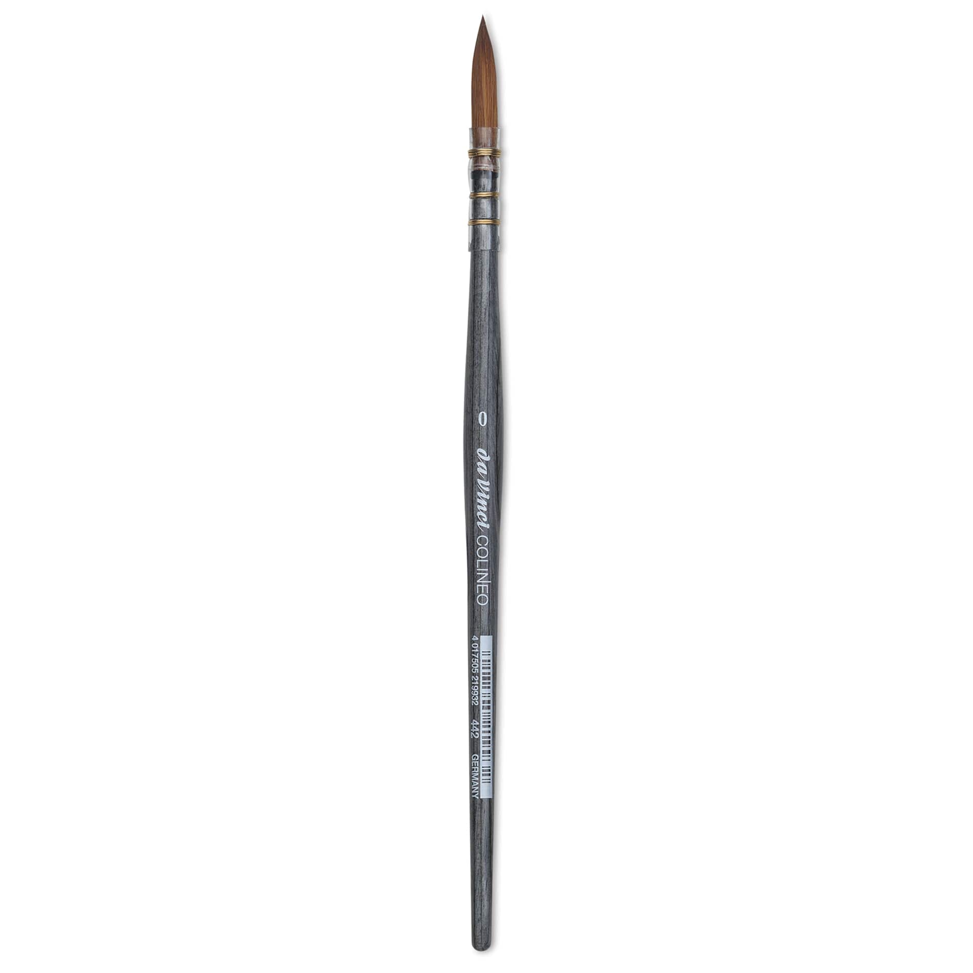 Da Vinci Colineo Synthetic Kolinsky Sable Brush - Wash Quill, Size 0, Short Handle