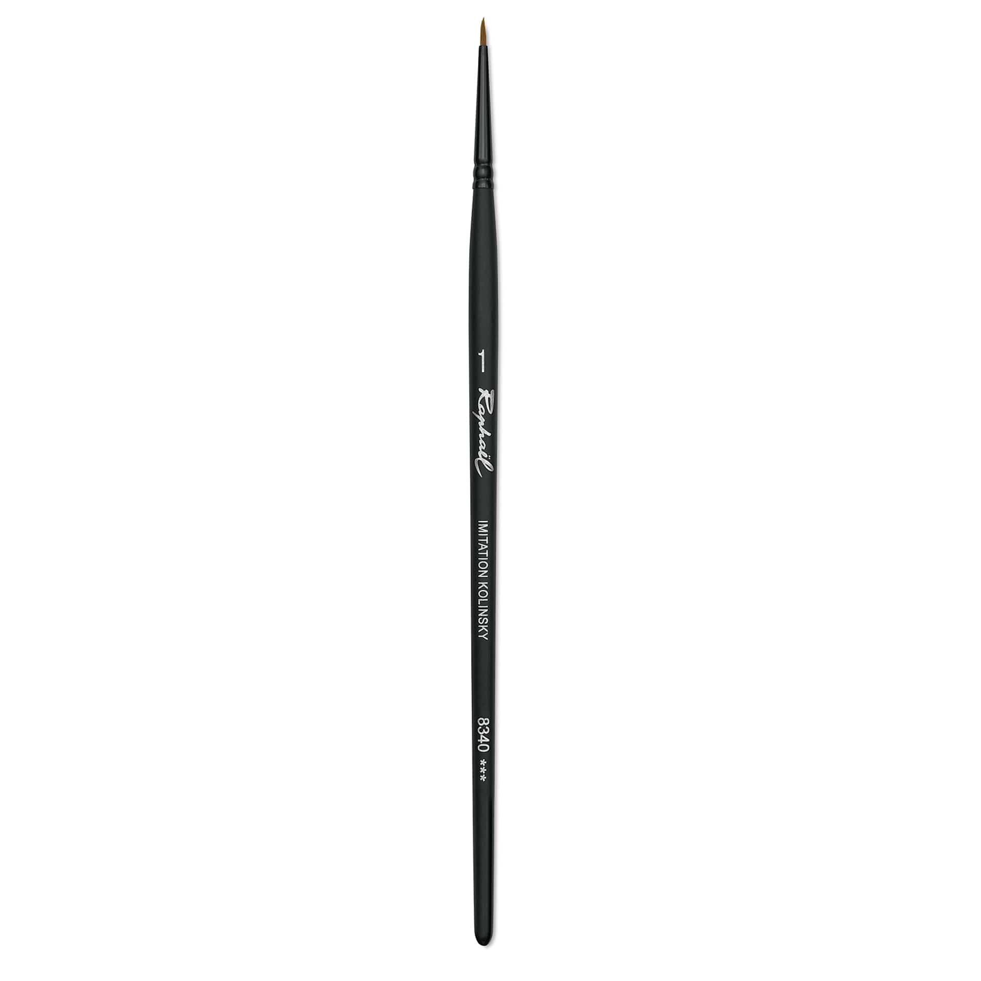 Raphaël Stradivarius Synthetic Kolinsky Sable Brush - Spotter, Size 1, Short Handle